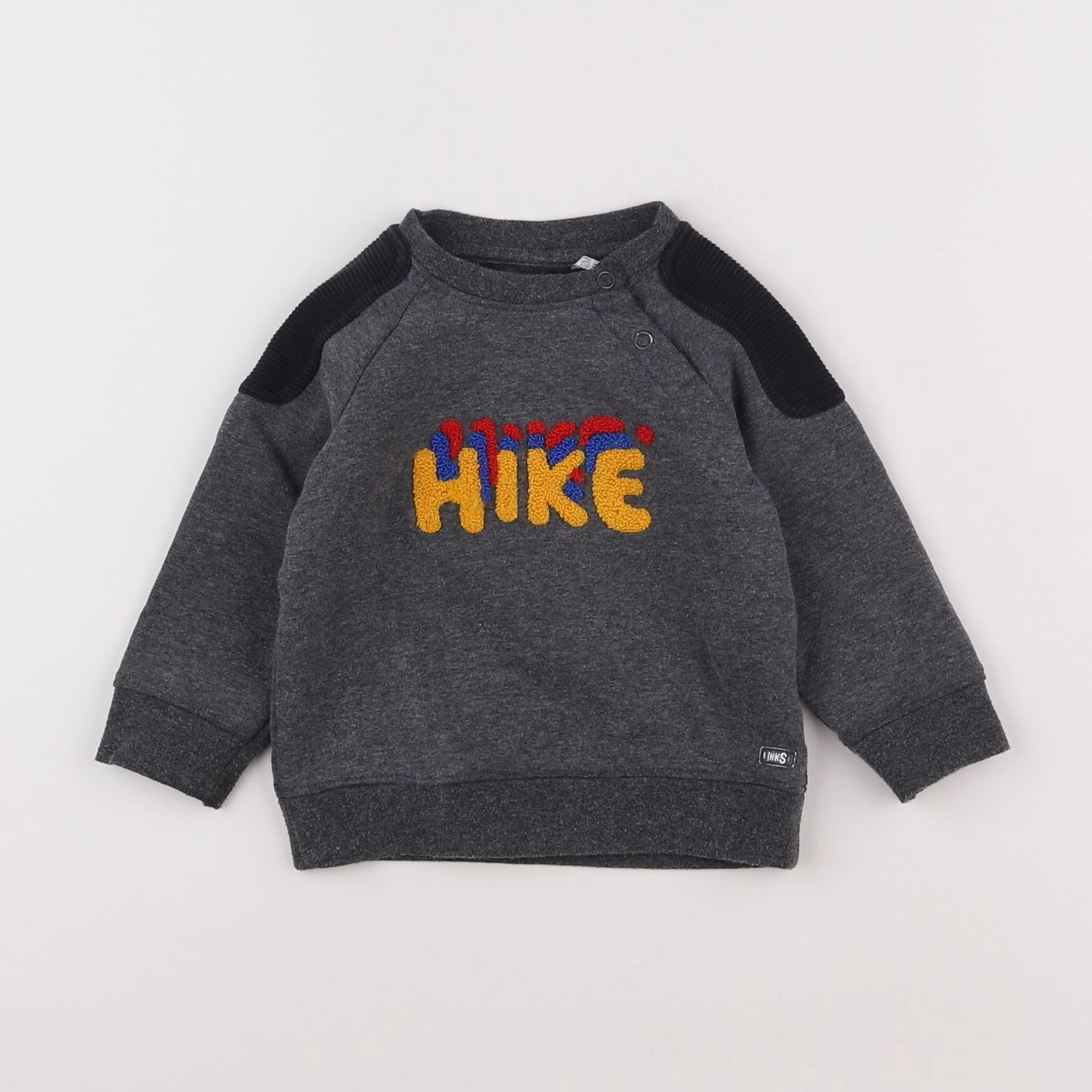 IKKS - sweat gris - 12 mois