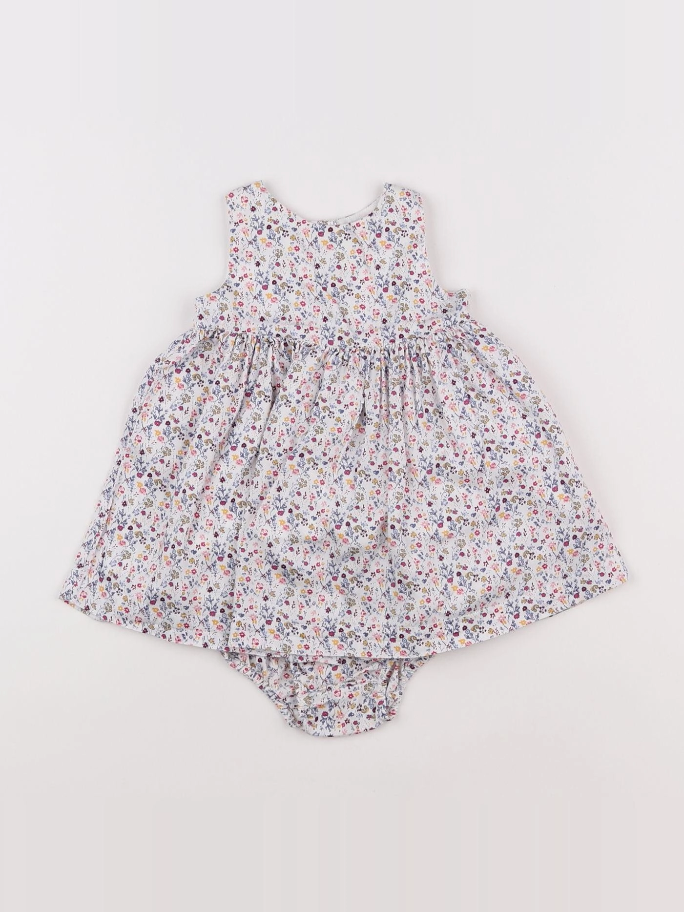 Boutchou - robe multicolore - 3 mois