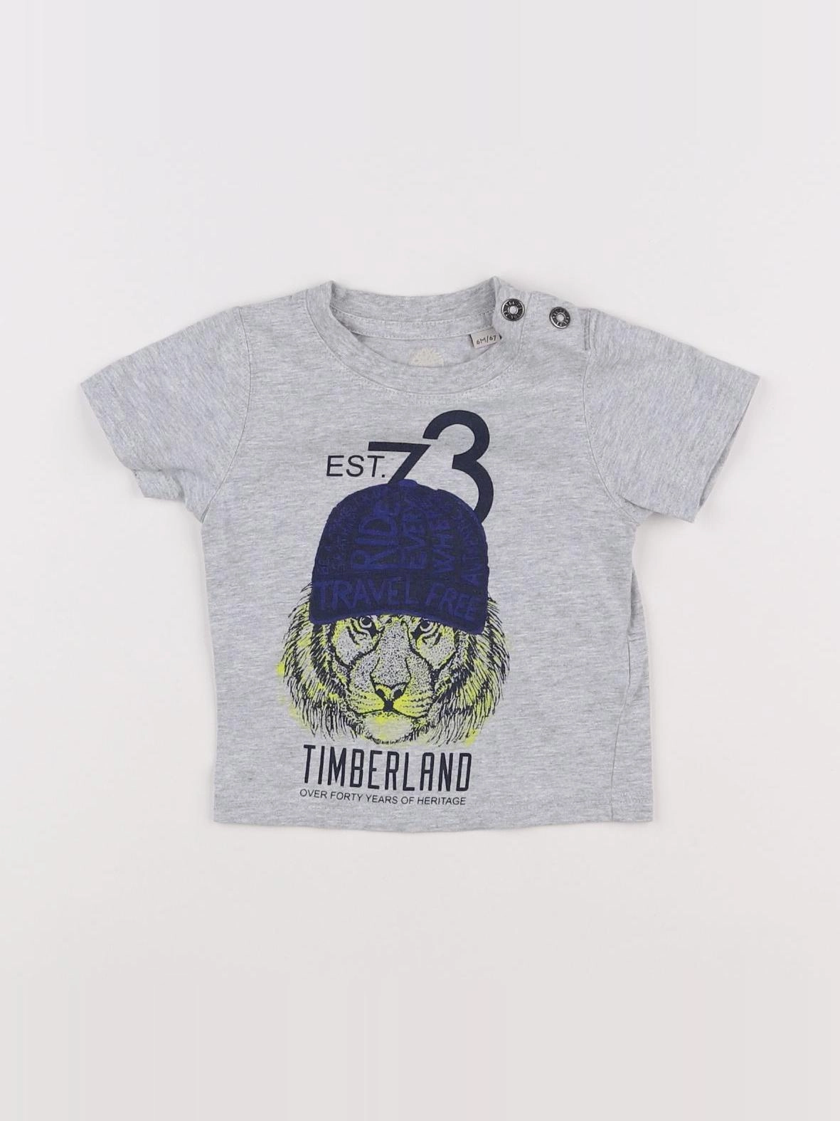 Timberland - tee-shirt gris - 6 mois