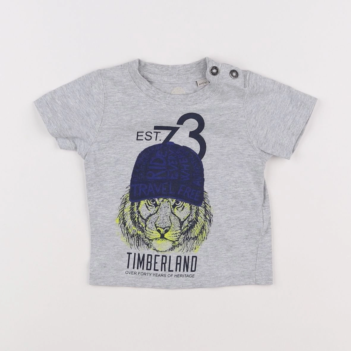 Timberland - tee-shirt gris - 6 mois