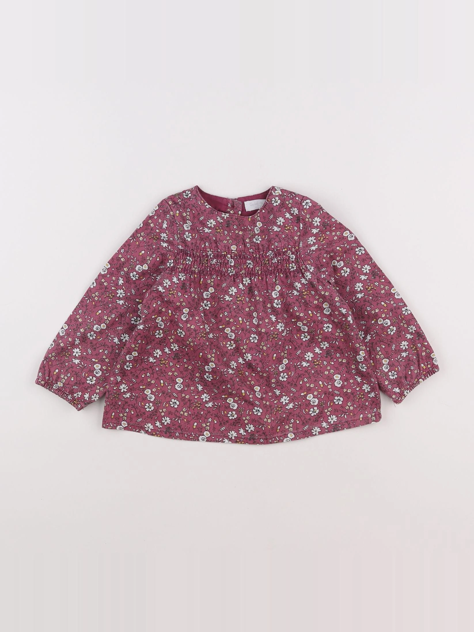 Cadet Rousselle - blouse rose - 18 mois