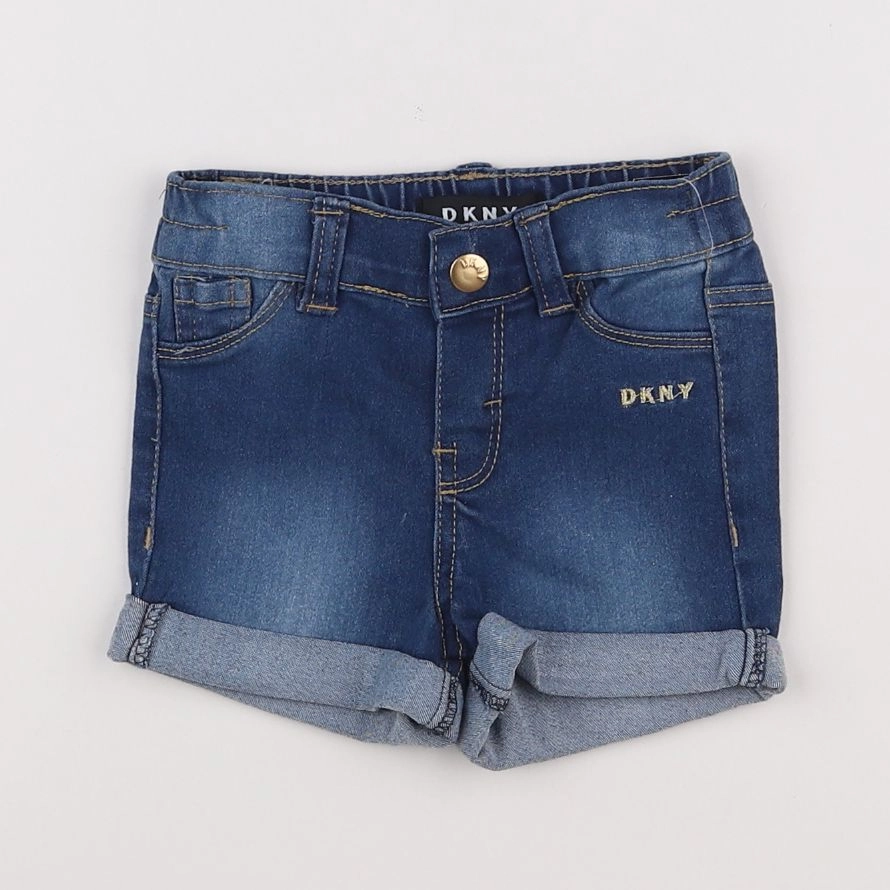 Dkny - short bleu - 12 mois