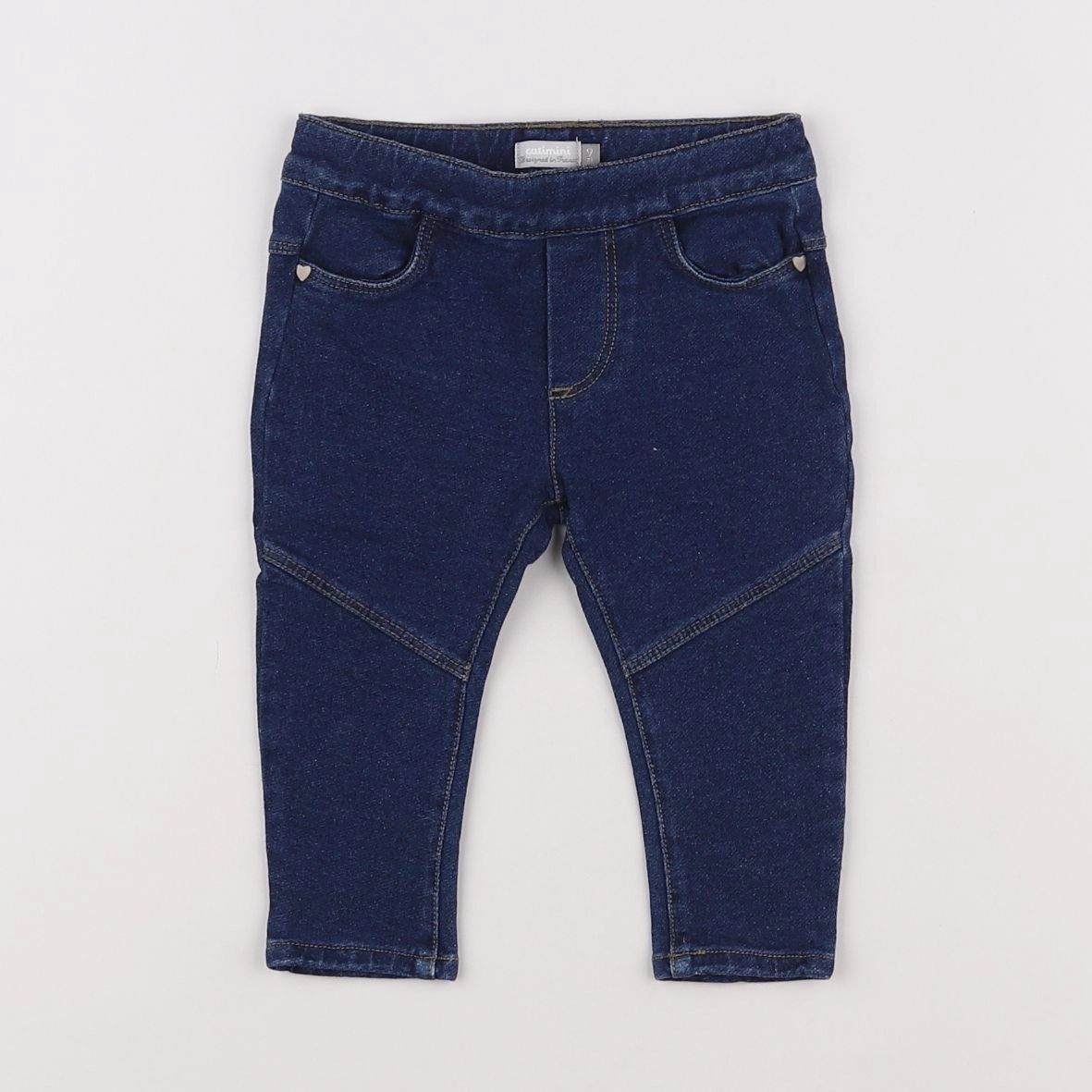 Catimini - jegging bleu - 9 mois