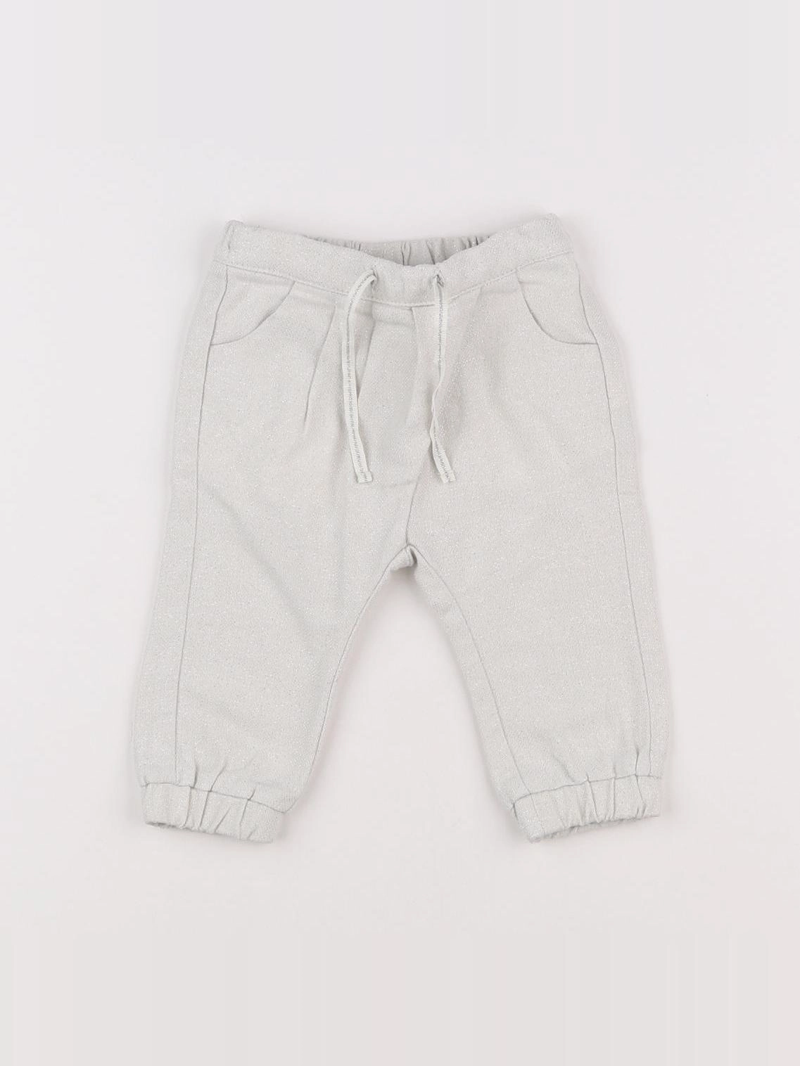 Tape à l'oeil - jogging gris, argent - 6 mois