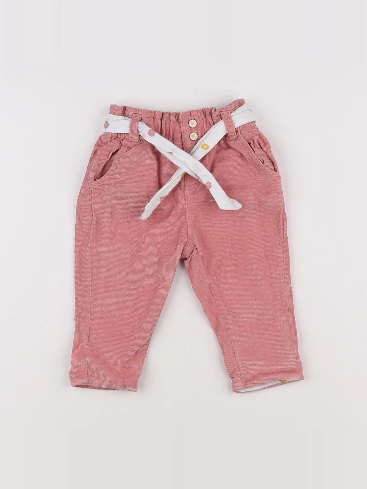 Vertbaudet - pantalon rose - 3 mois