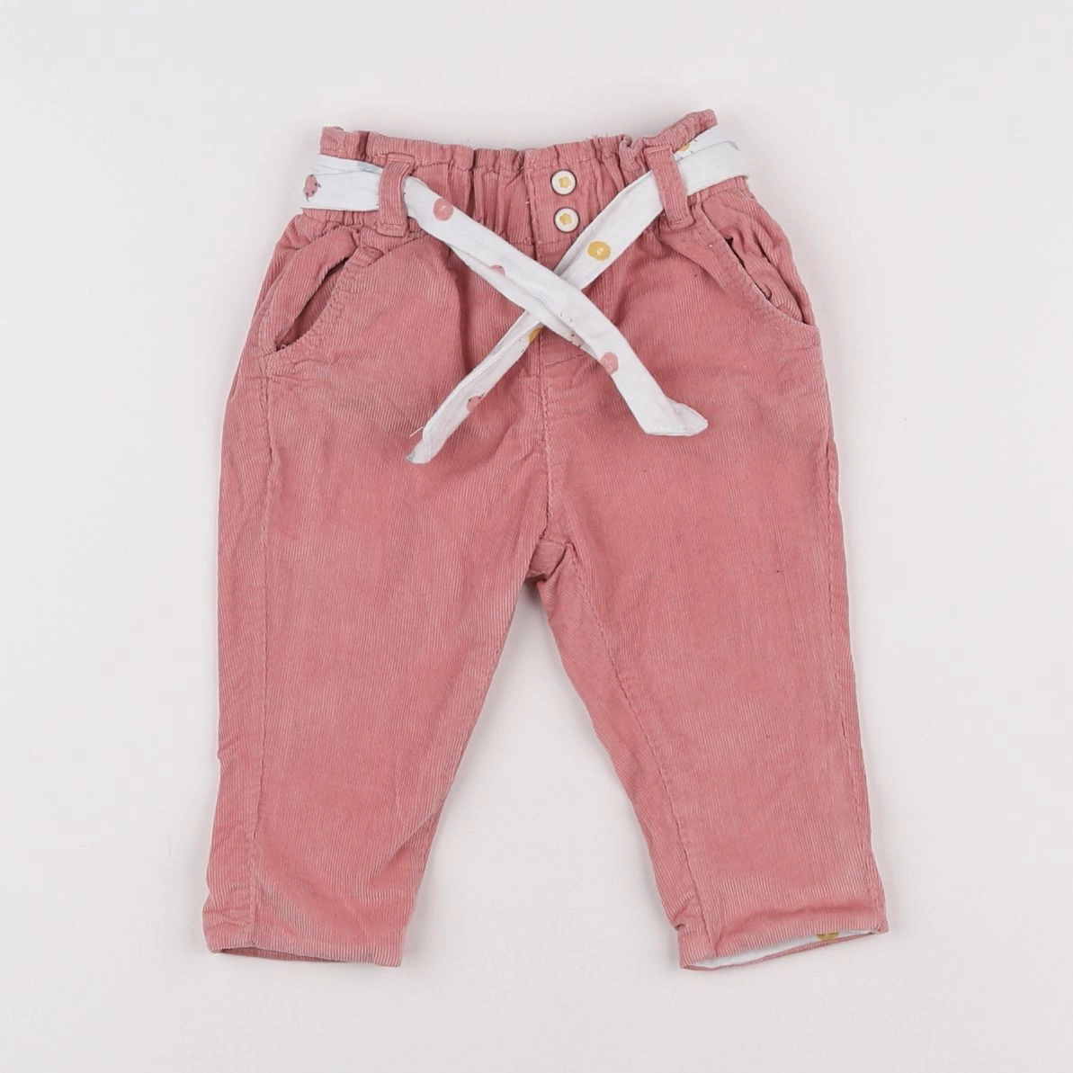Vertbaudet - pantalon rose - 3 mois