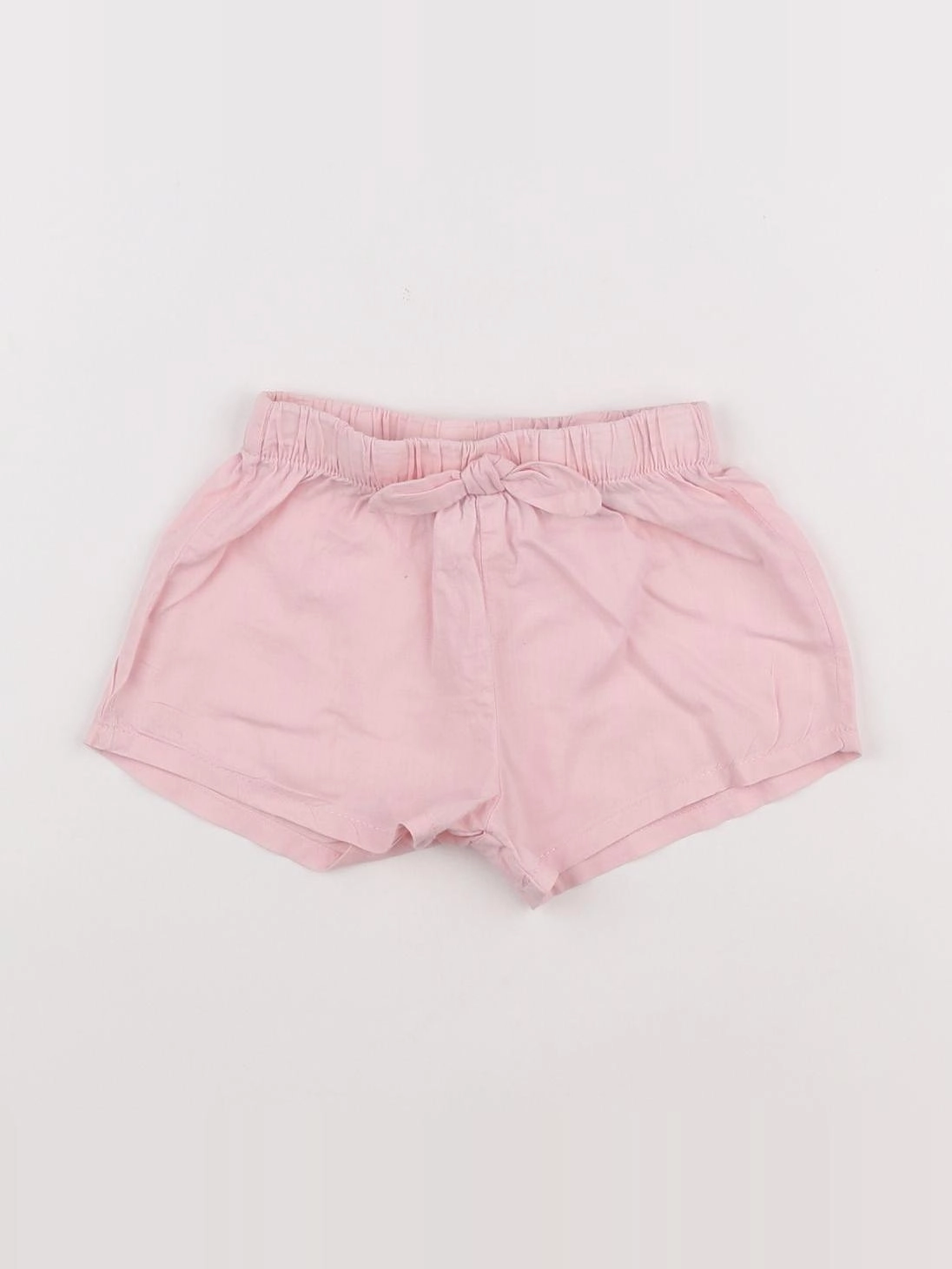 H&M - short rose - 6/9 mois
