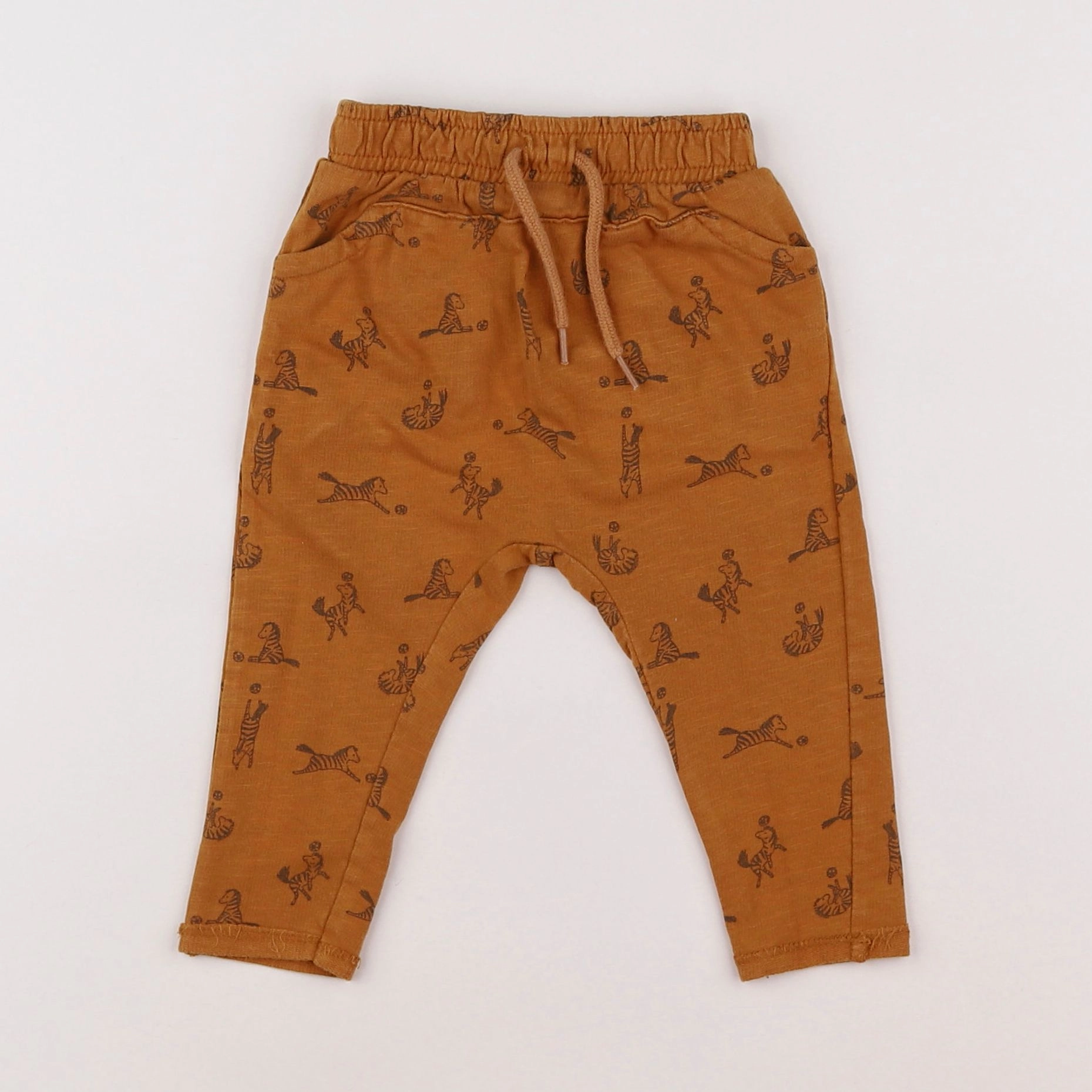 Vertbaudet - jogging marron - 6 mois
