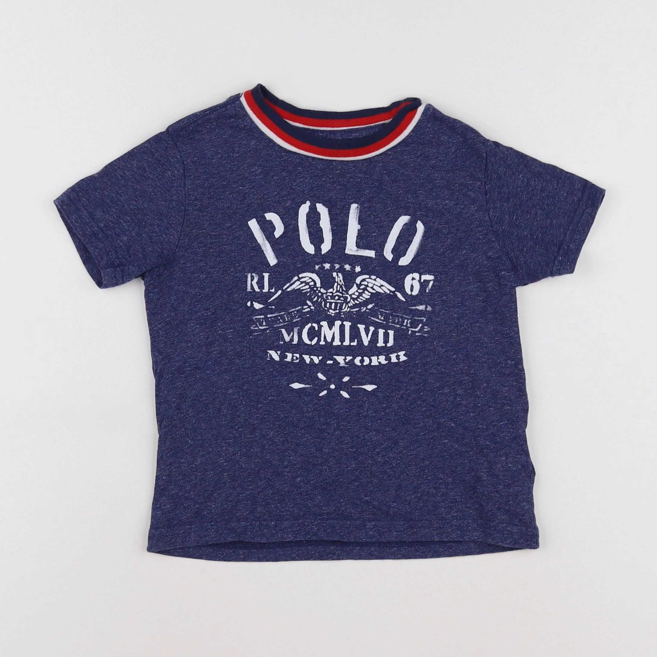 Ralph Lauren - tee-shirt bleu - 2 ans