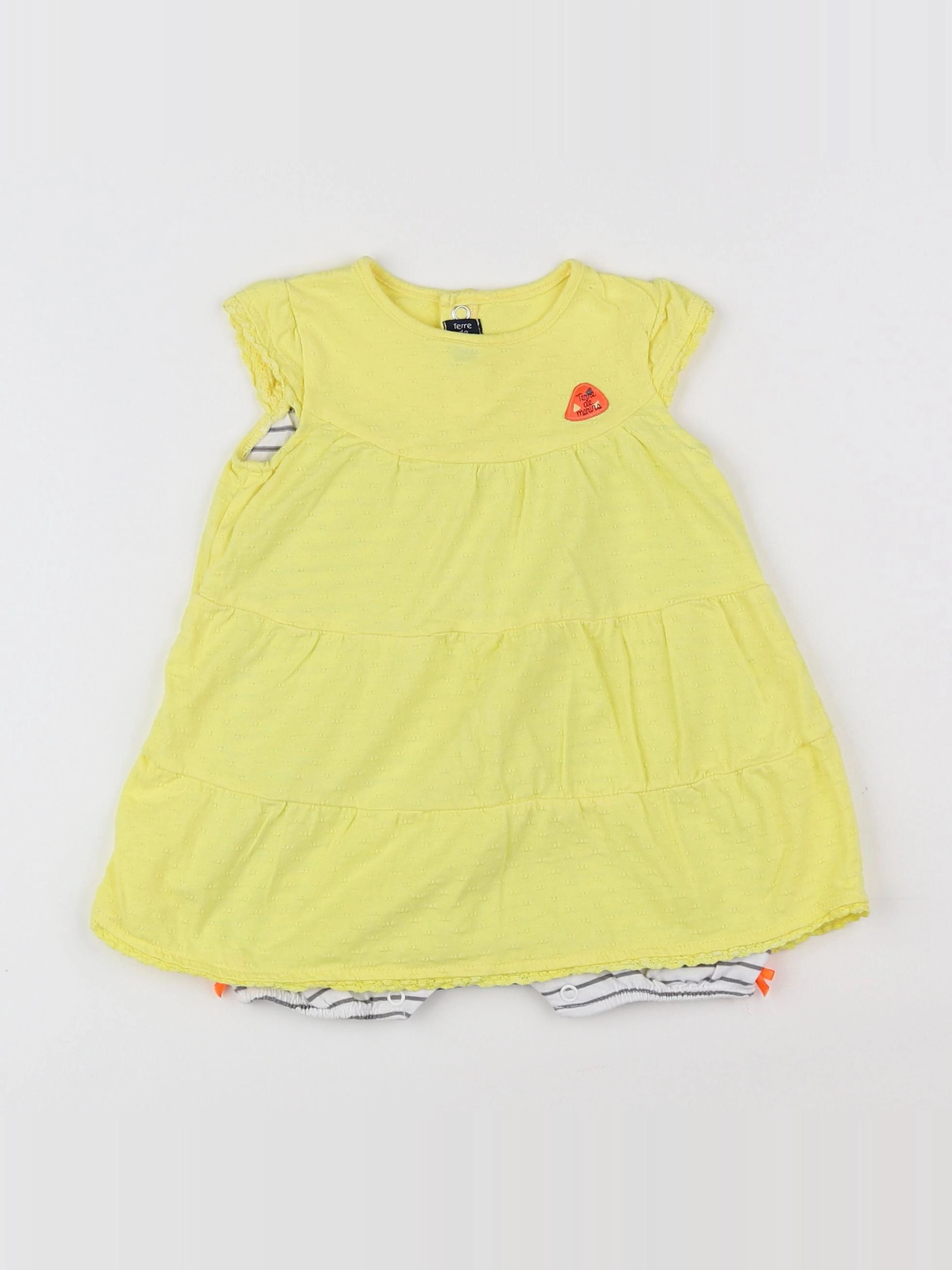Terre de marins - combinaison jaune - 9 mois