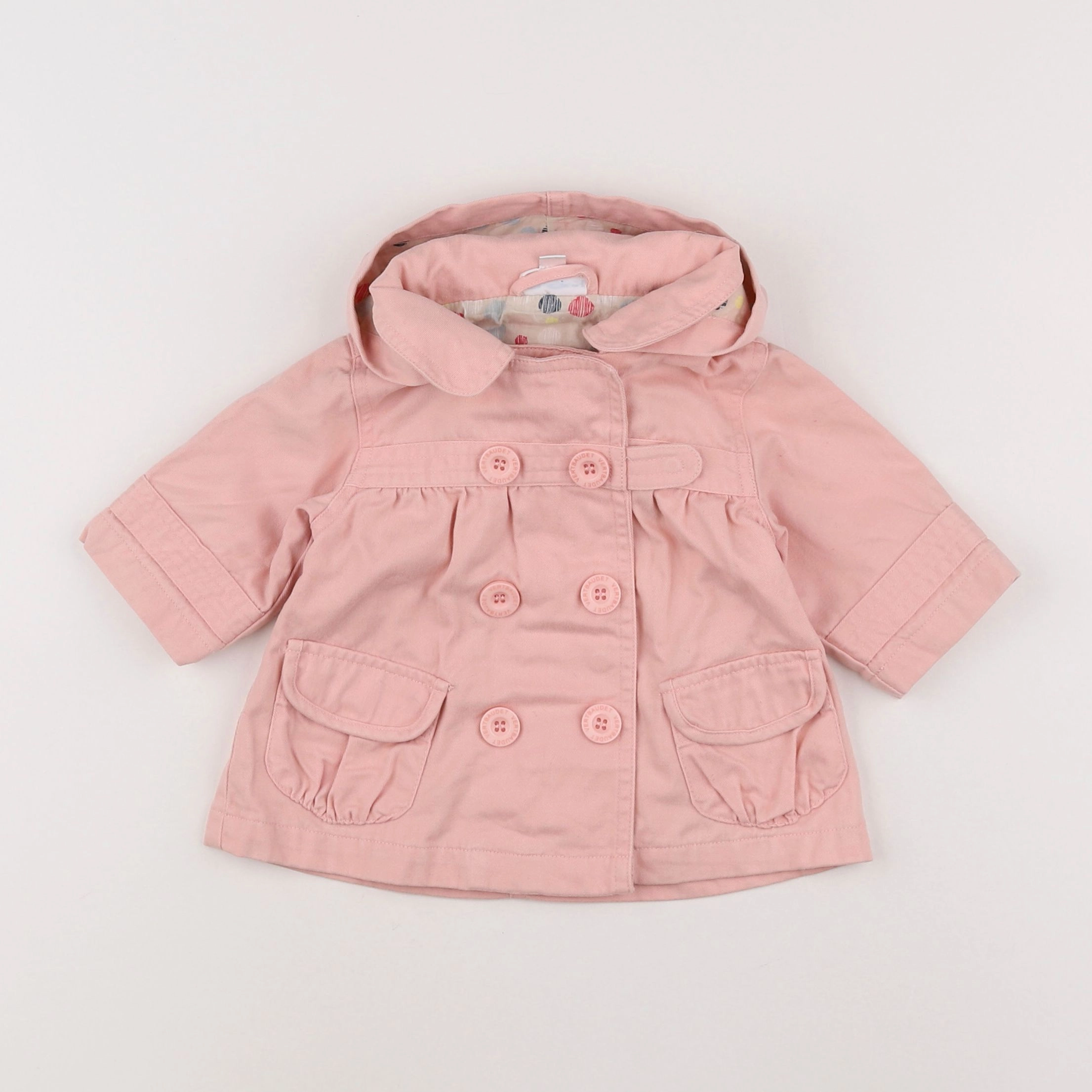 Vertbaudet - veste rose - 3 mois