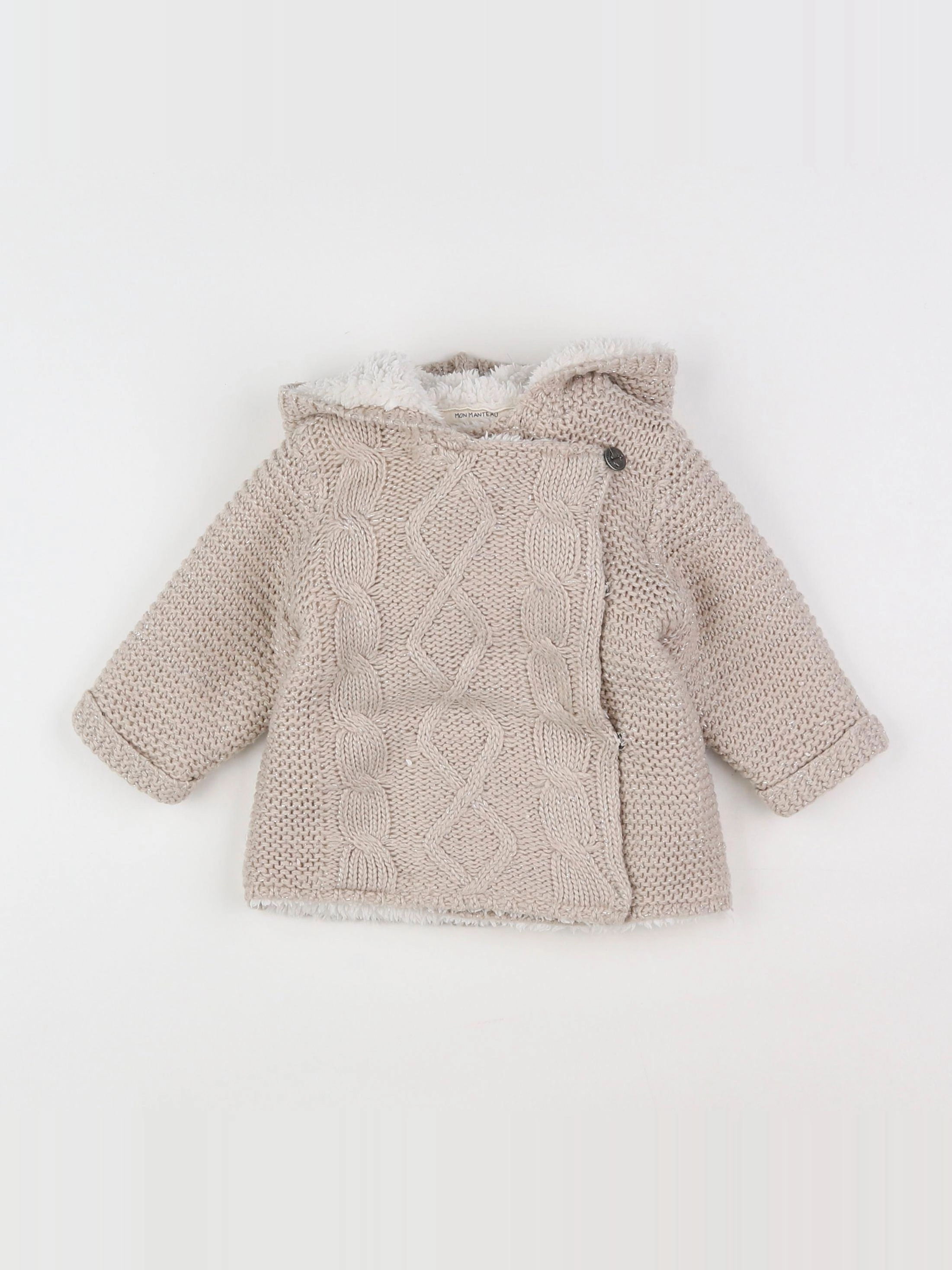 Tape à l'oeil - gilet gris - 3 mois