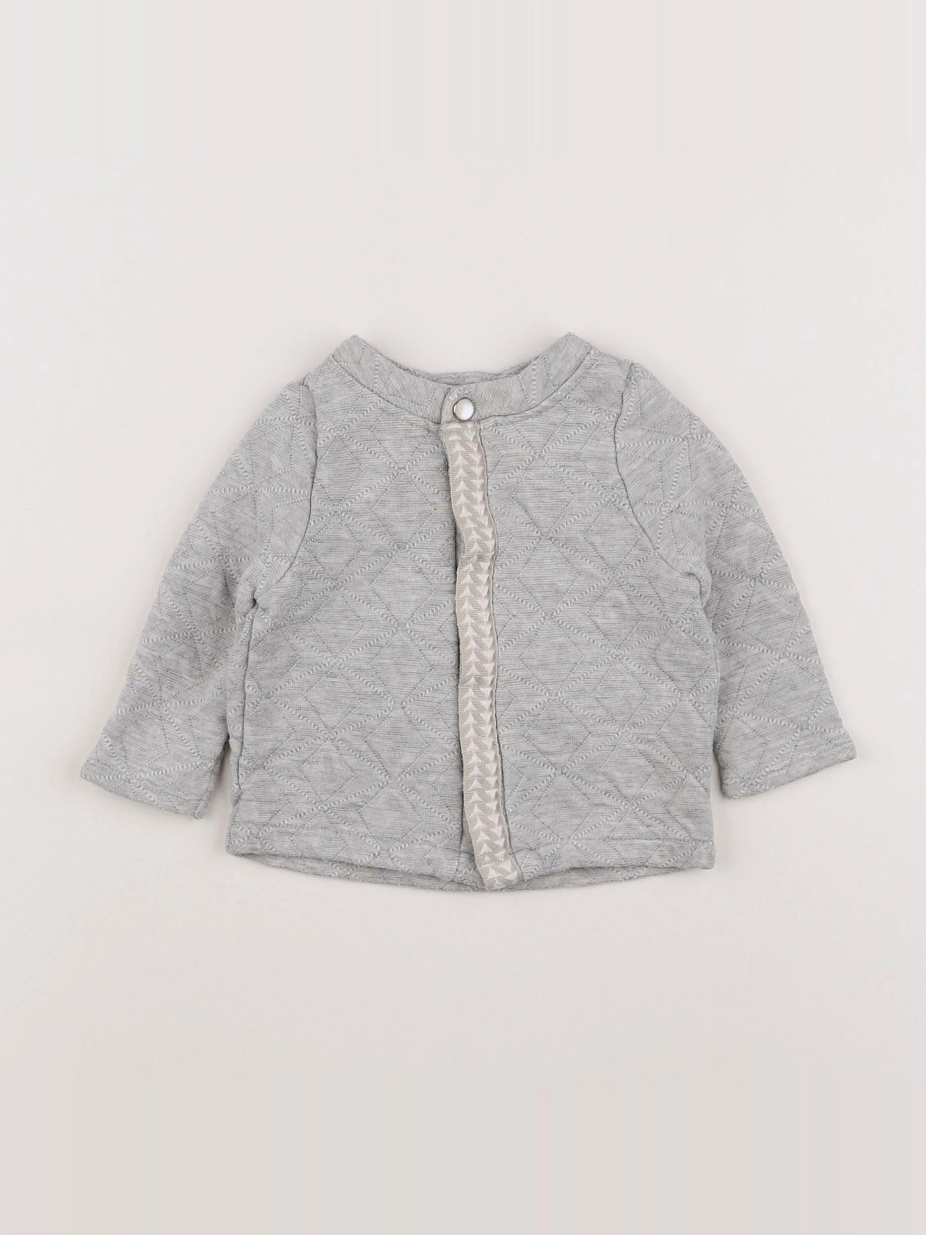 Blune - sweat gris - 6 mois