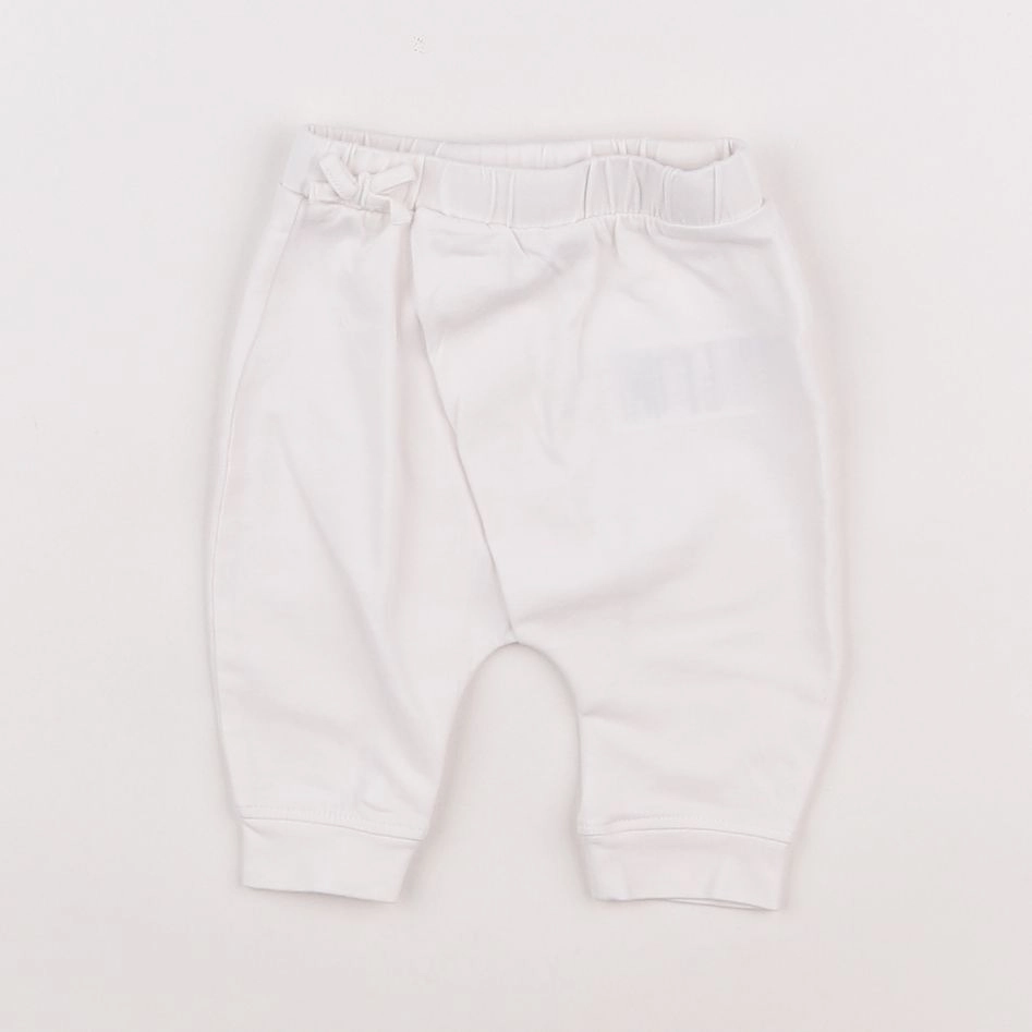 Vertbaudet - legging blanc - 1 mois