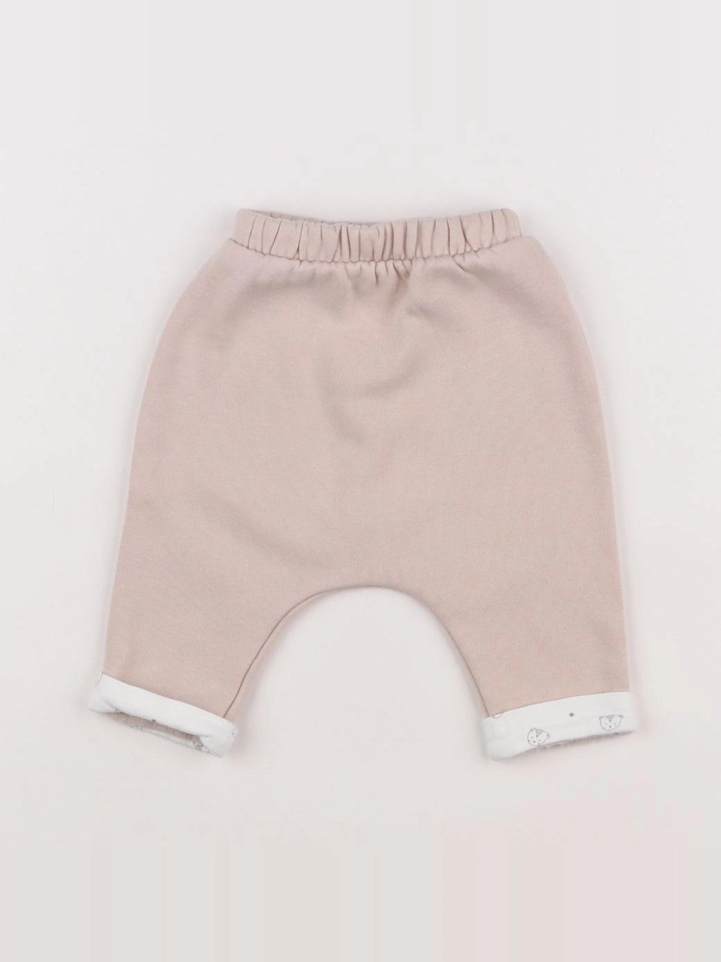 Vertbaudet - pantalon rose - 1 mois