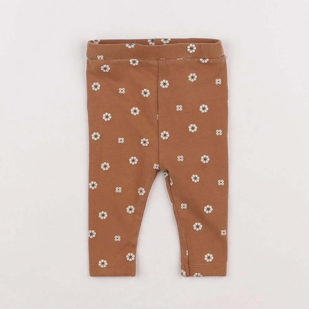 Vertbaudet - legging marron - 3 mois