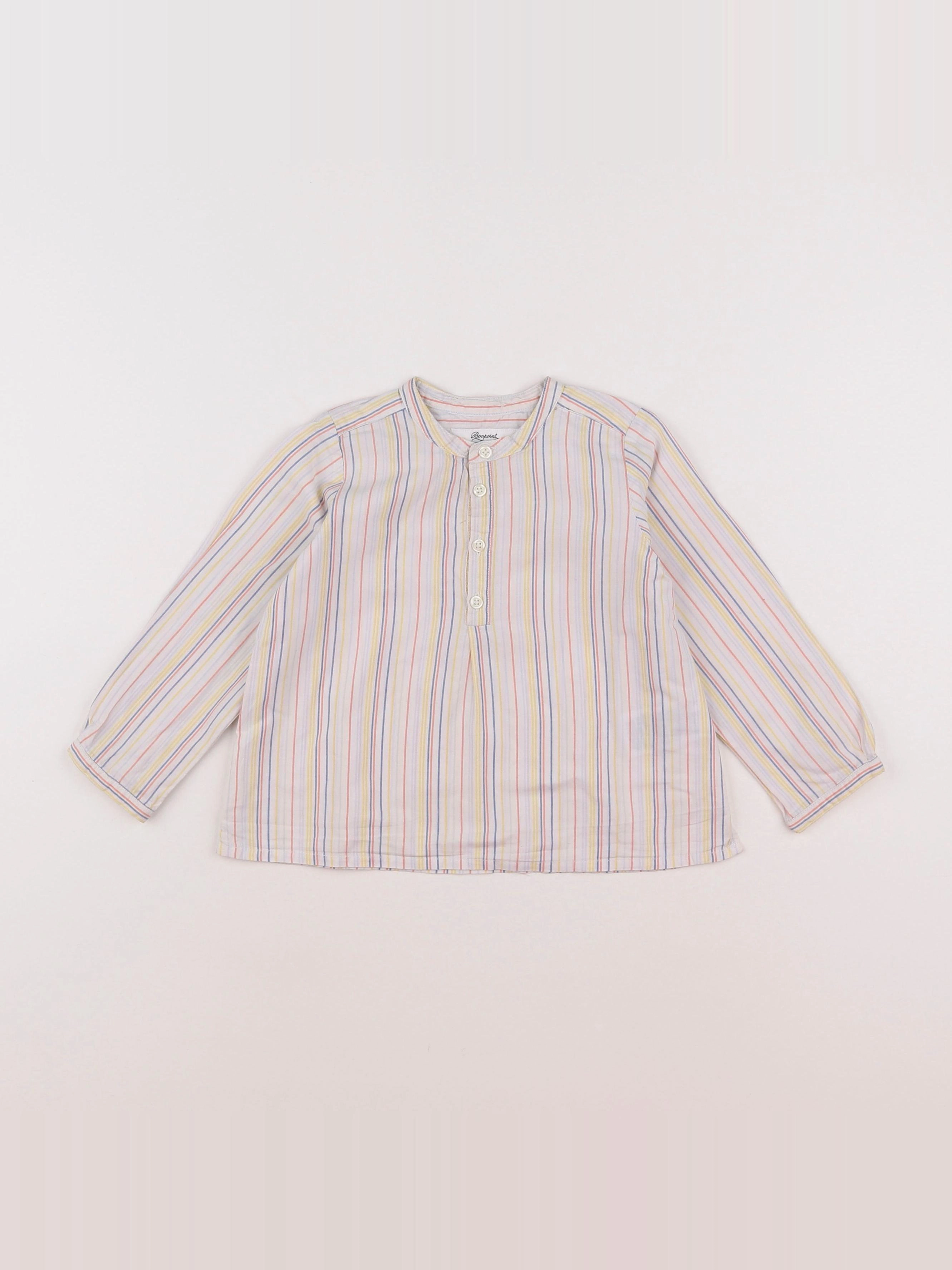 Bonpoint - blouse multicolore - 2 ans
