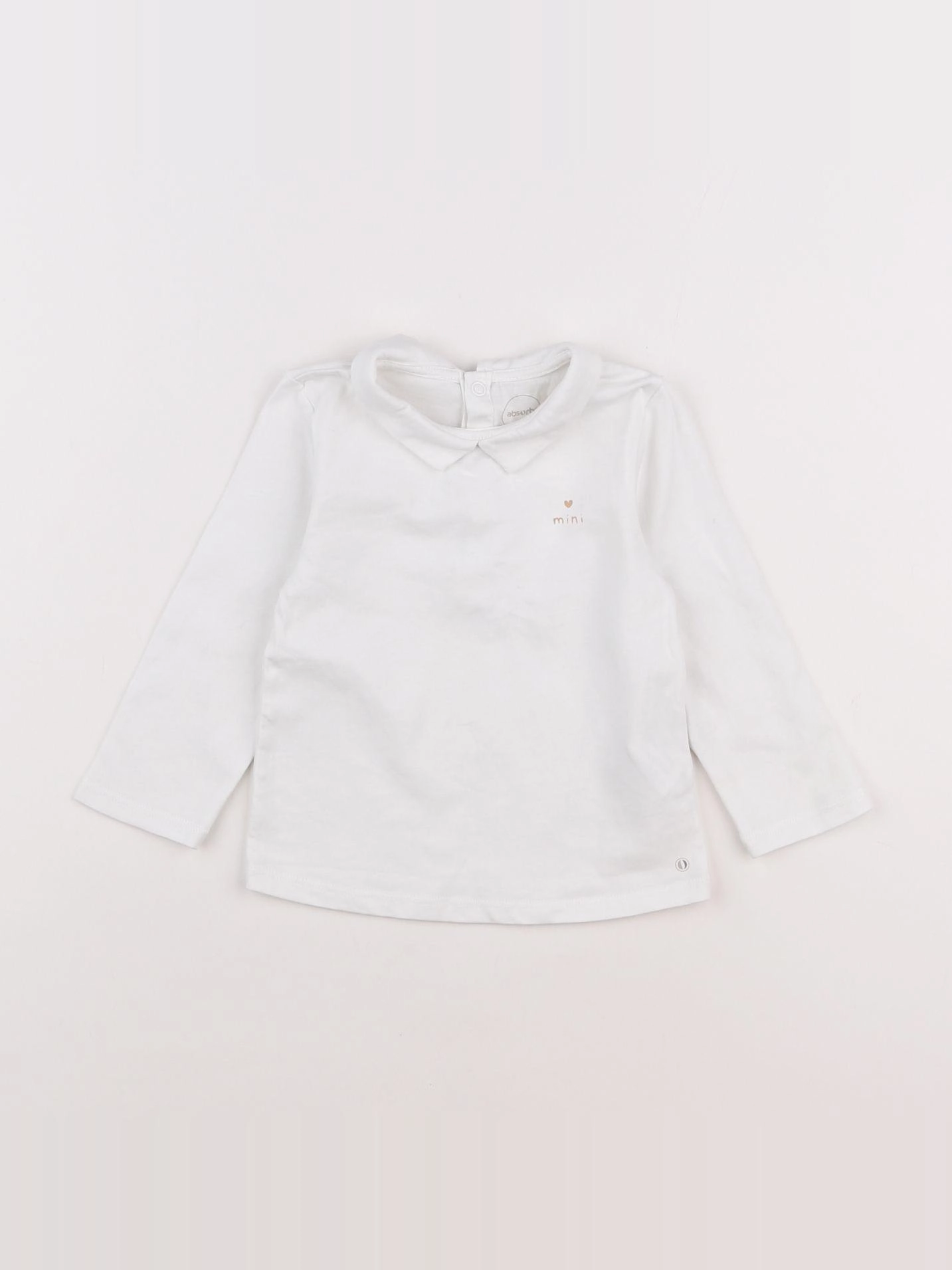 Absorba - tee-shirt blanc - 18 mois