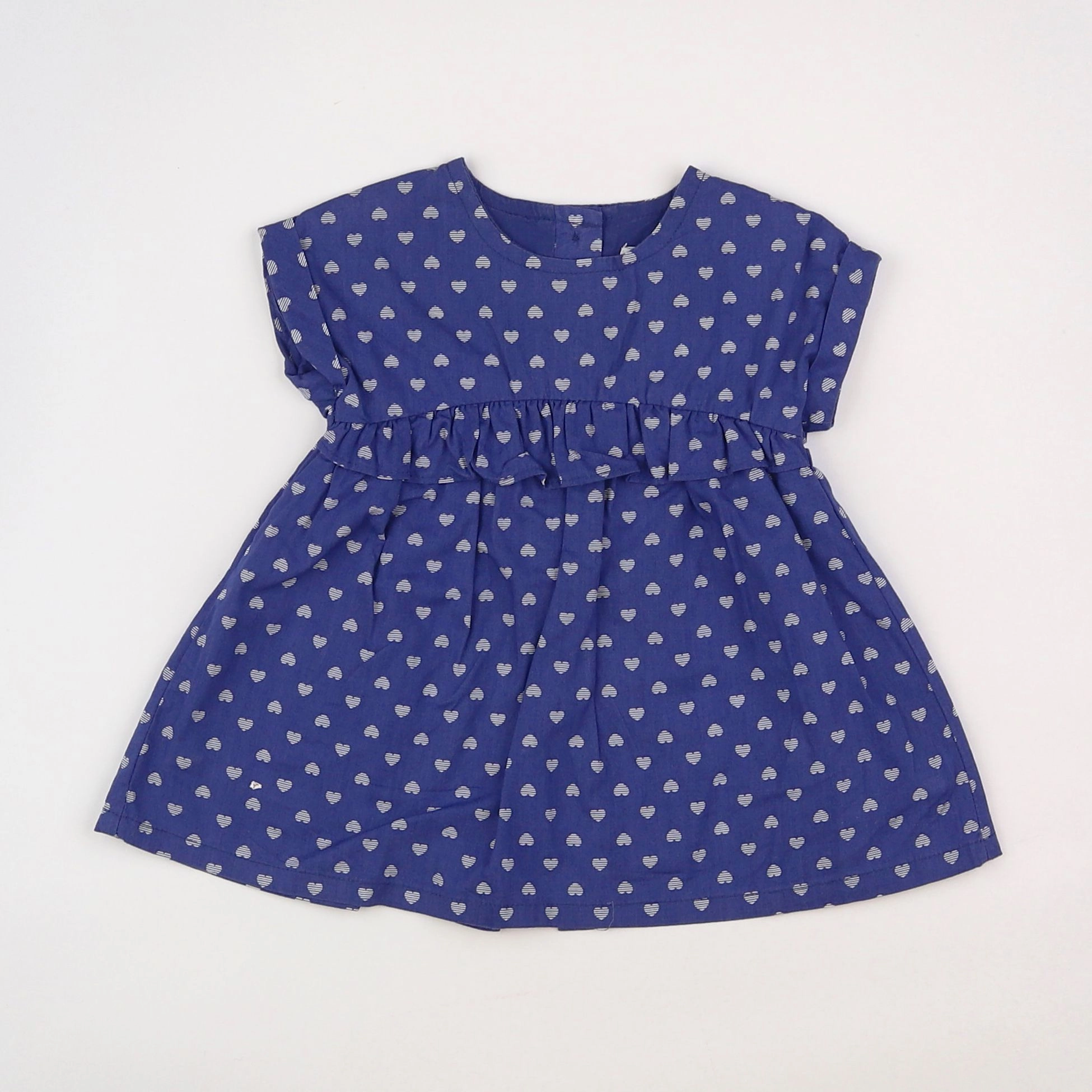 Vertbaudet - robe bleu - 3 mois