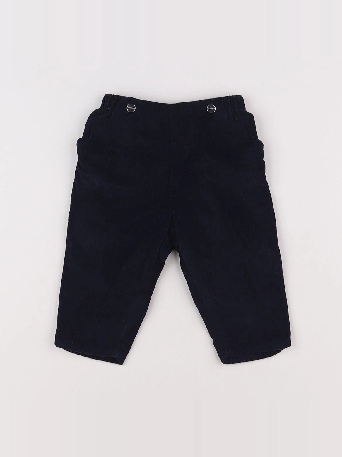 Jacadi - pantalon bleu - 6 mois