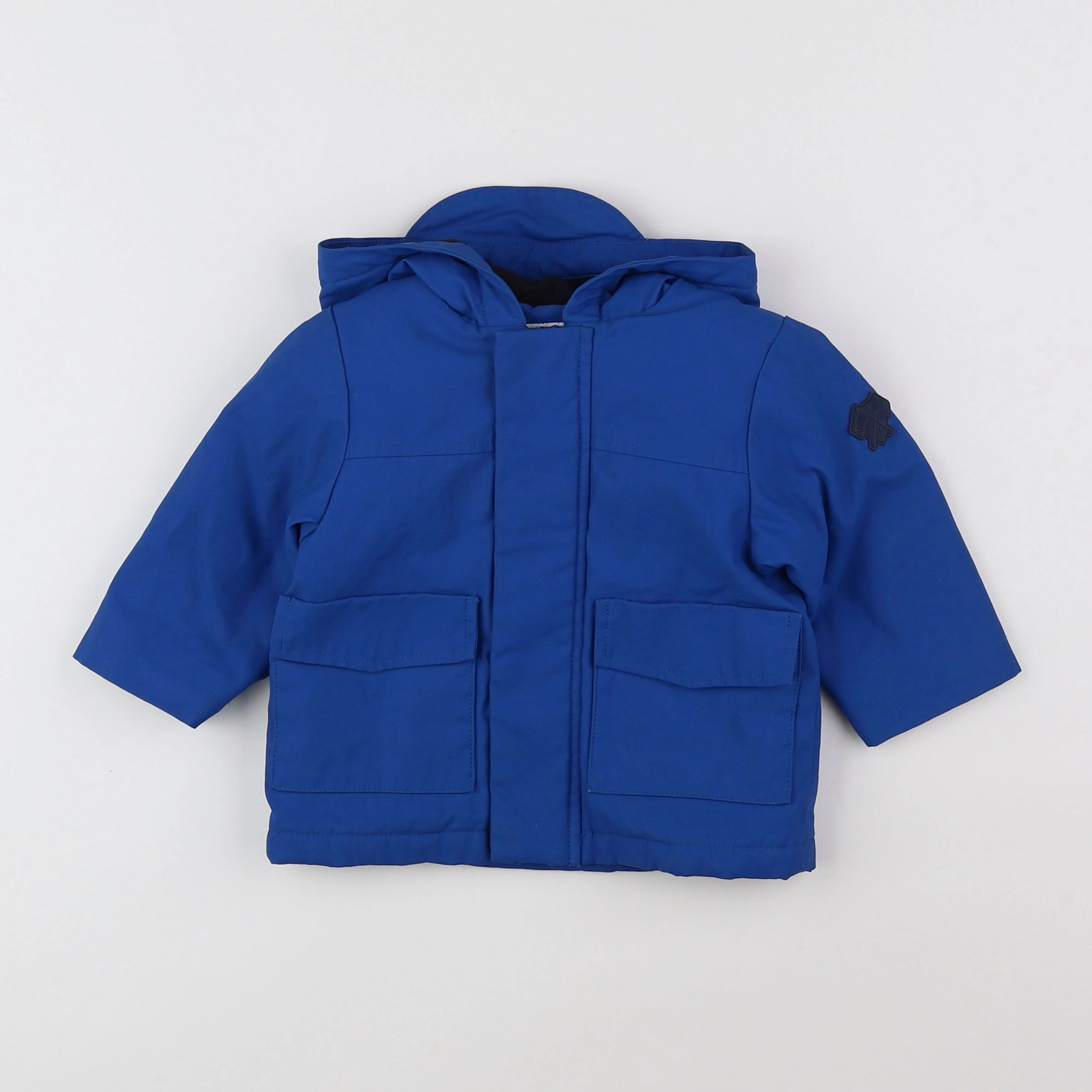 Jacadi - parka bleu - 12 mois