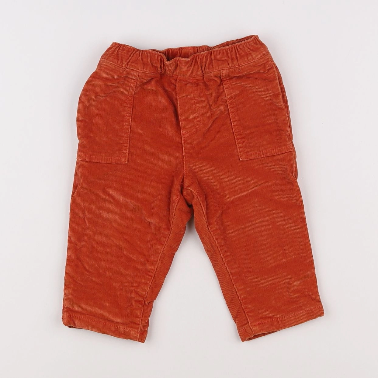 Jacadi - pantalon orange - 12 mois