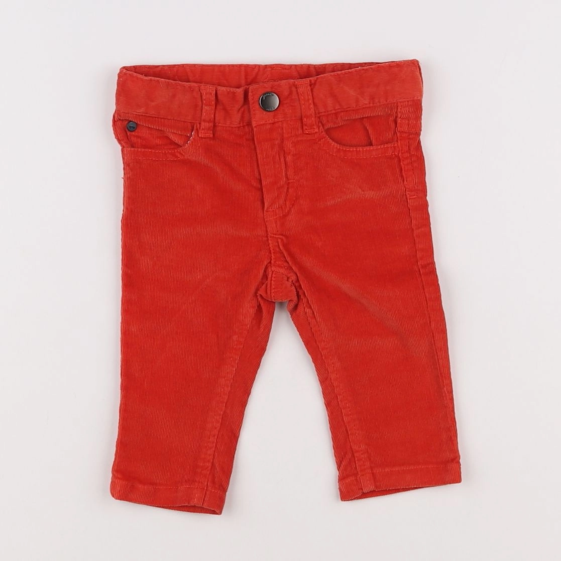 Jacadi - pantalon orange - 6 mois
