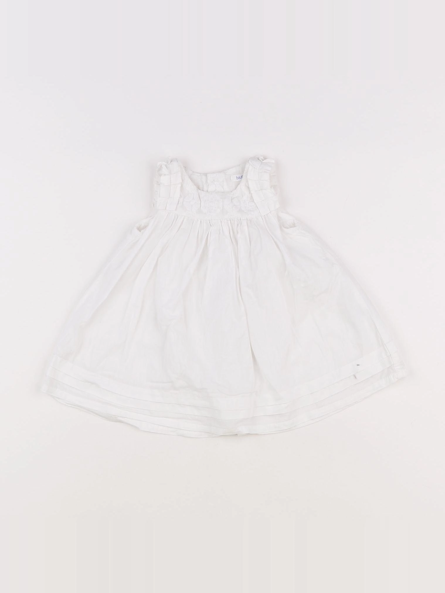Boutchou - blouse blanc - 3 mois