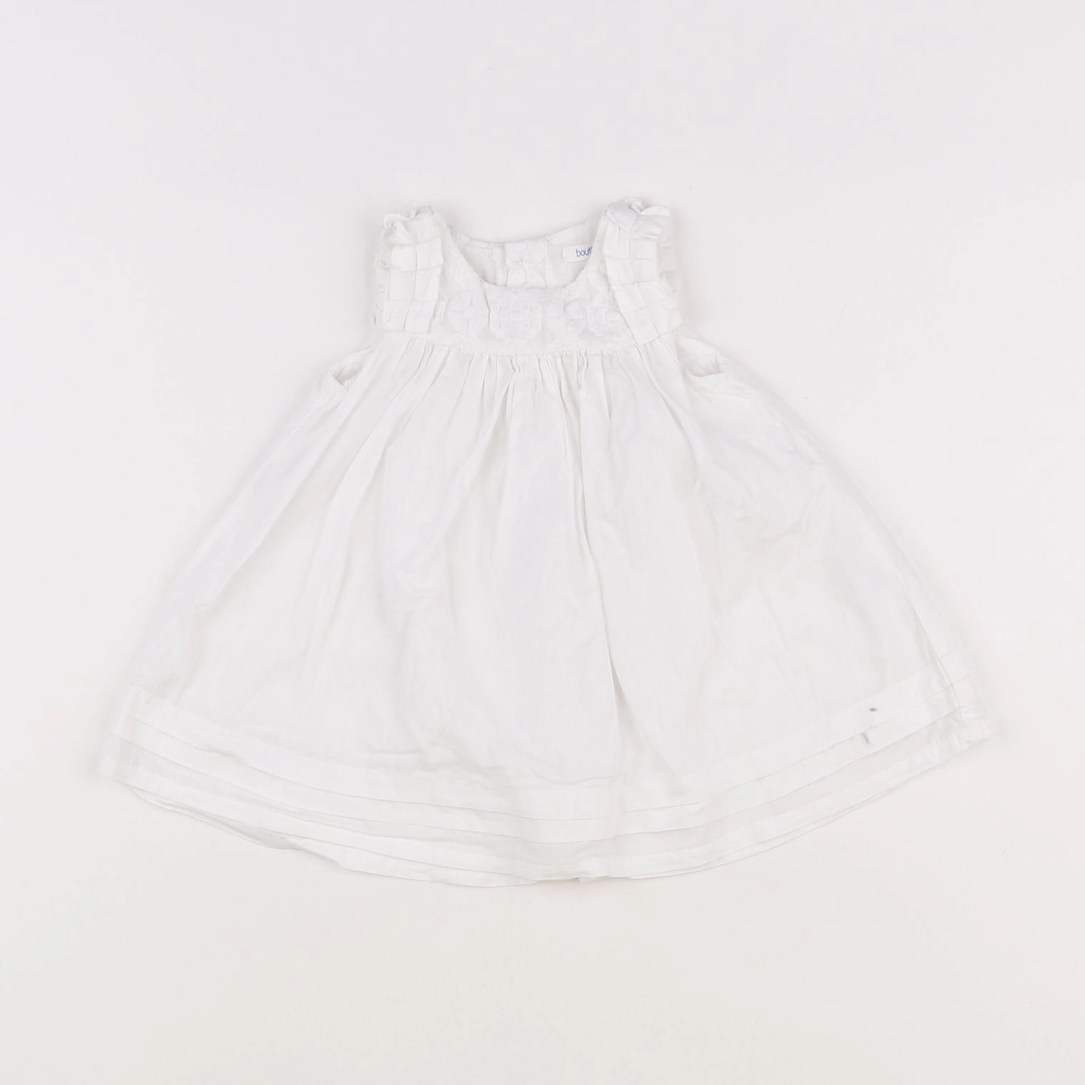Boutchou - blouse blanc - 3 mois