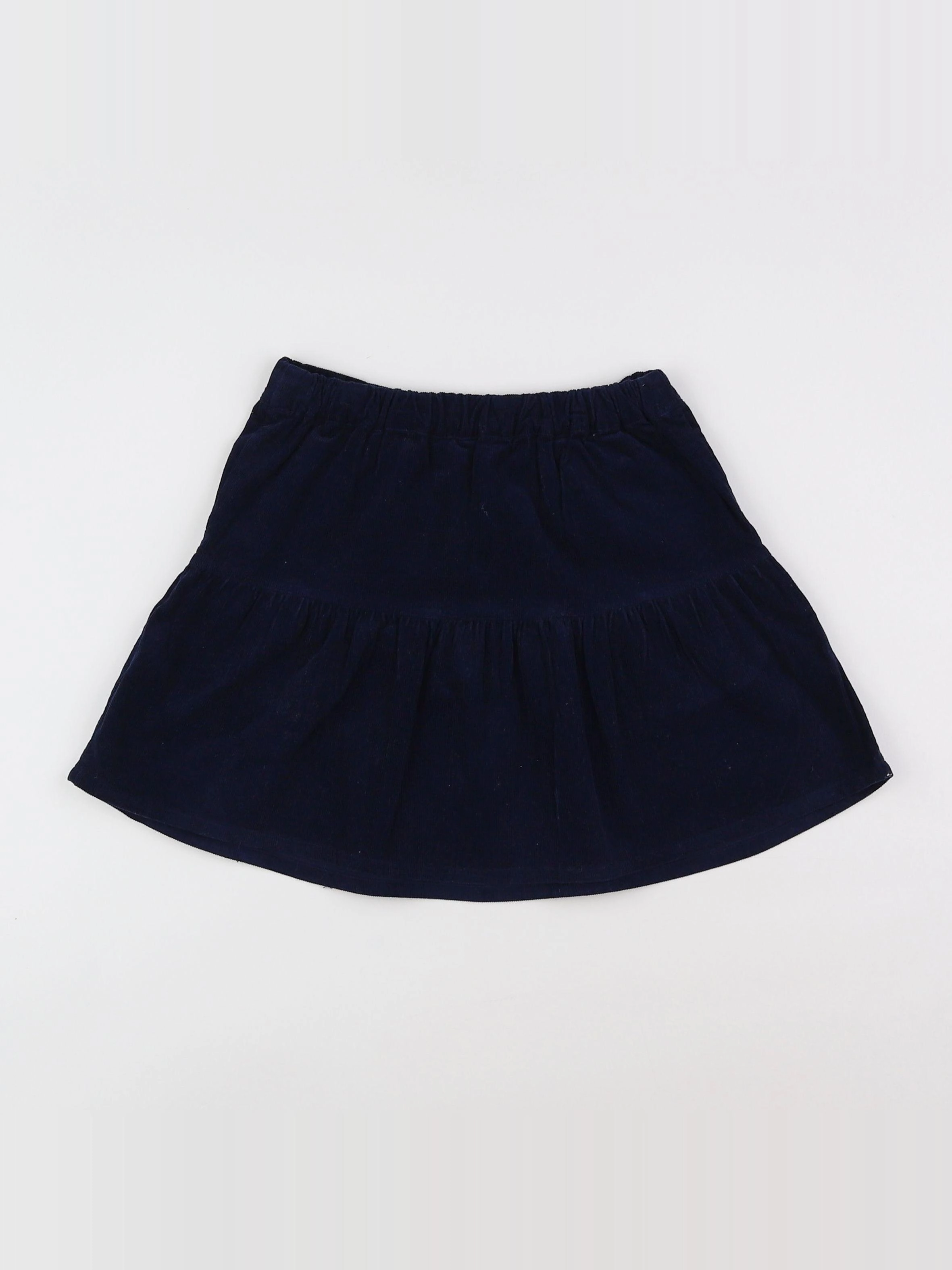 Vertbaudet - jupe bleu - 6 ans