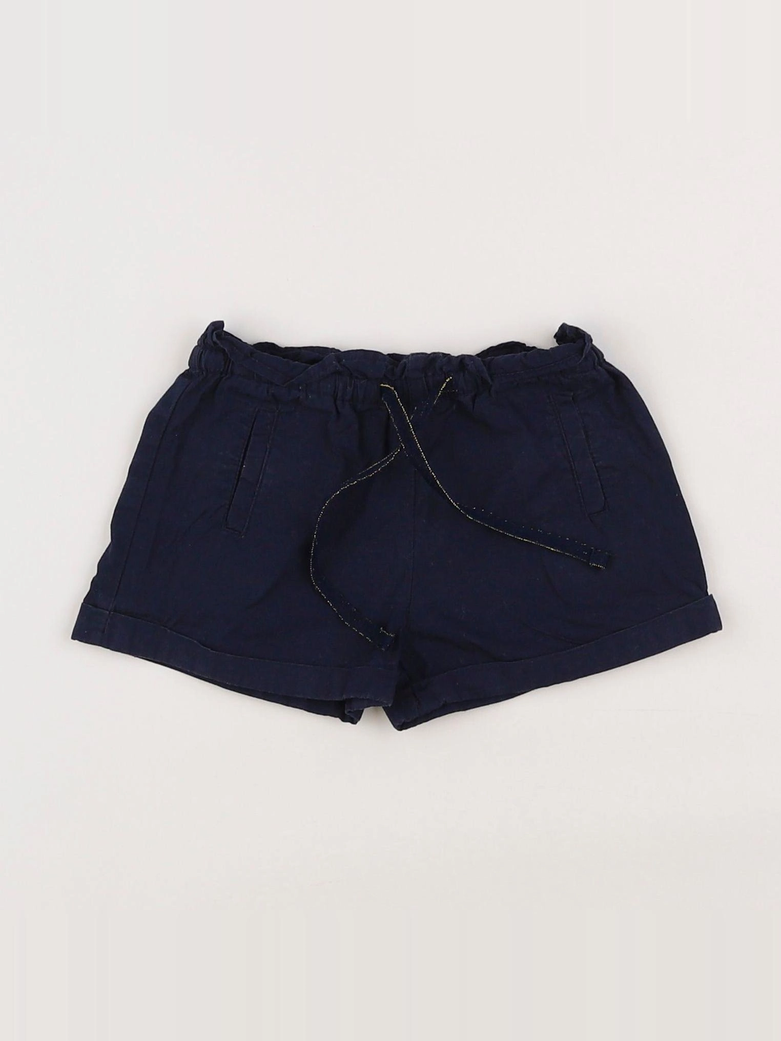 Boutchou - short bleu - 6 mois