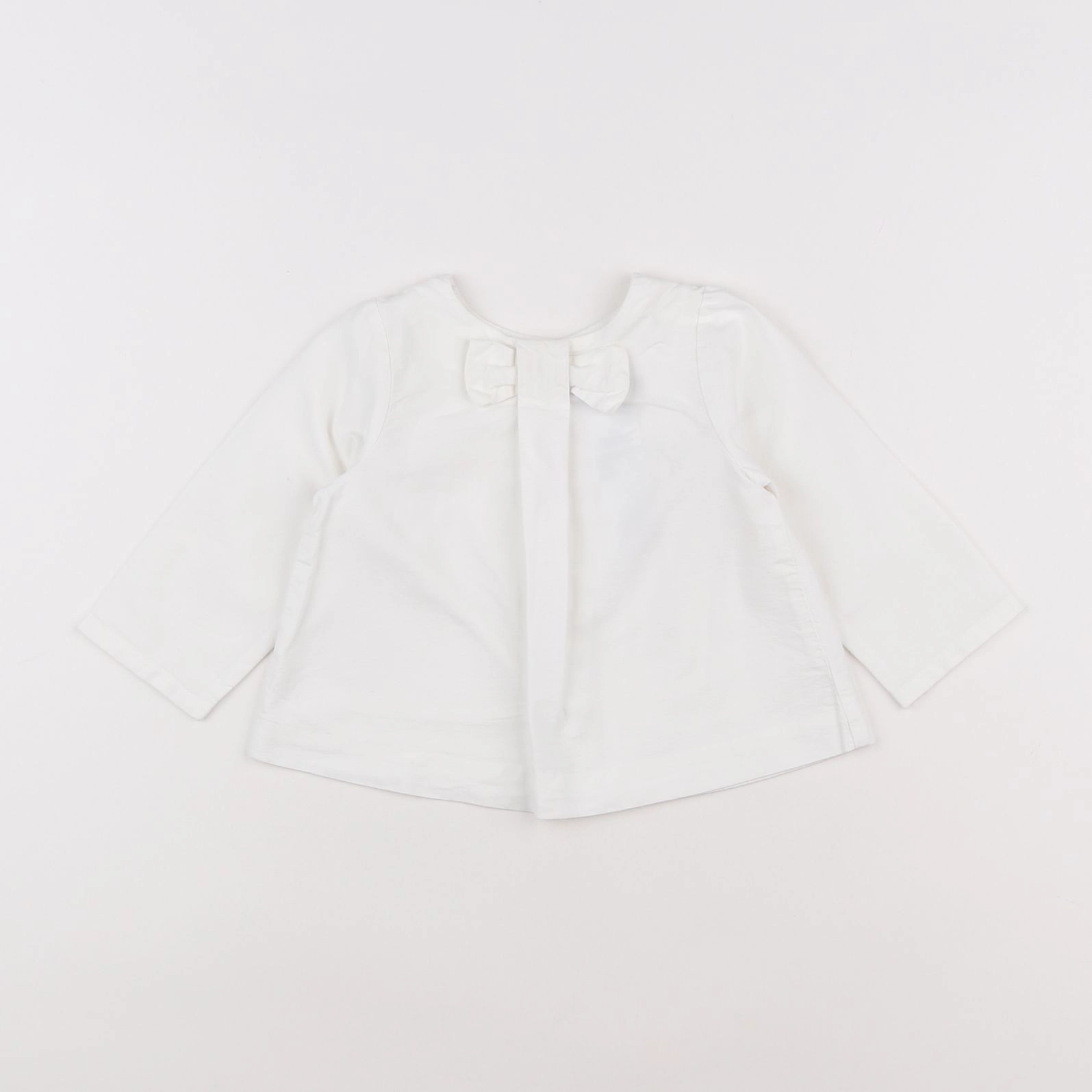 Jacadi - blouse blanc - 12 mois