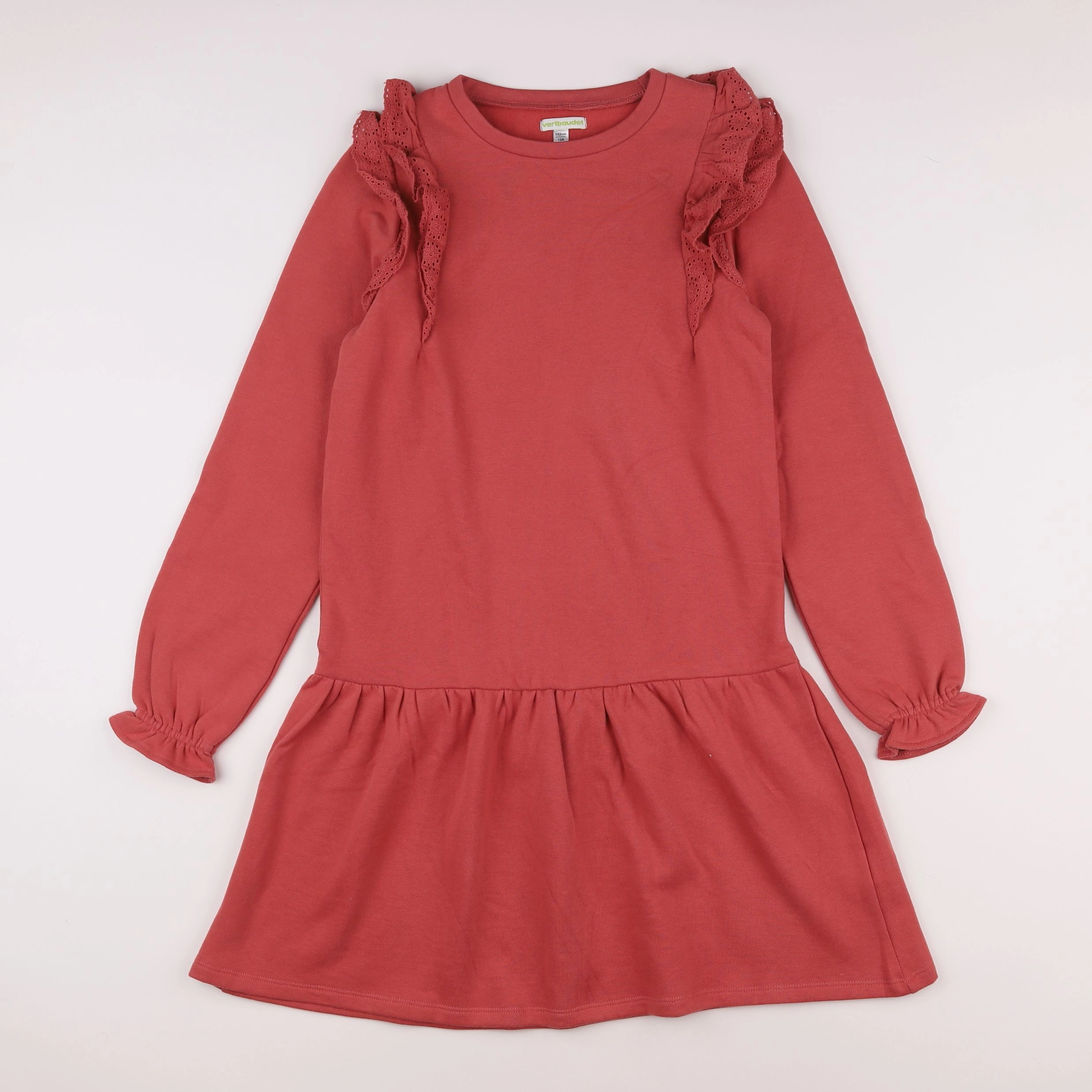 Vertbaudet - robe rouge - 12 ans