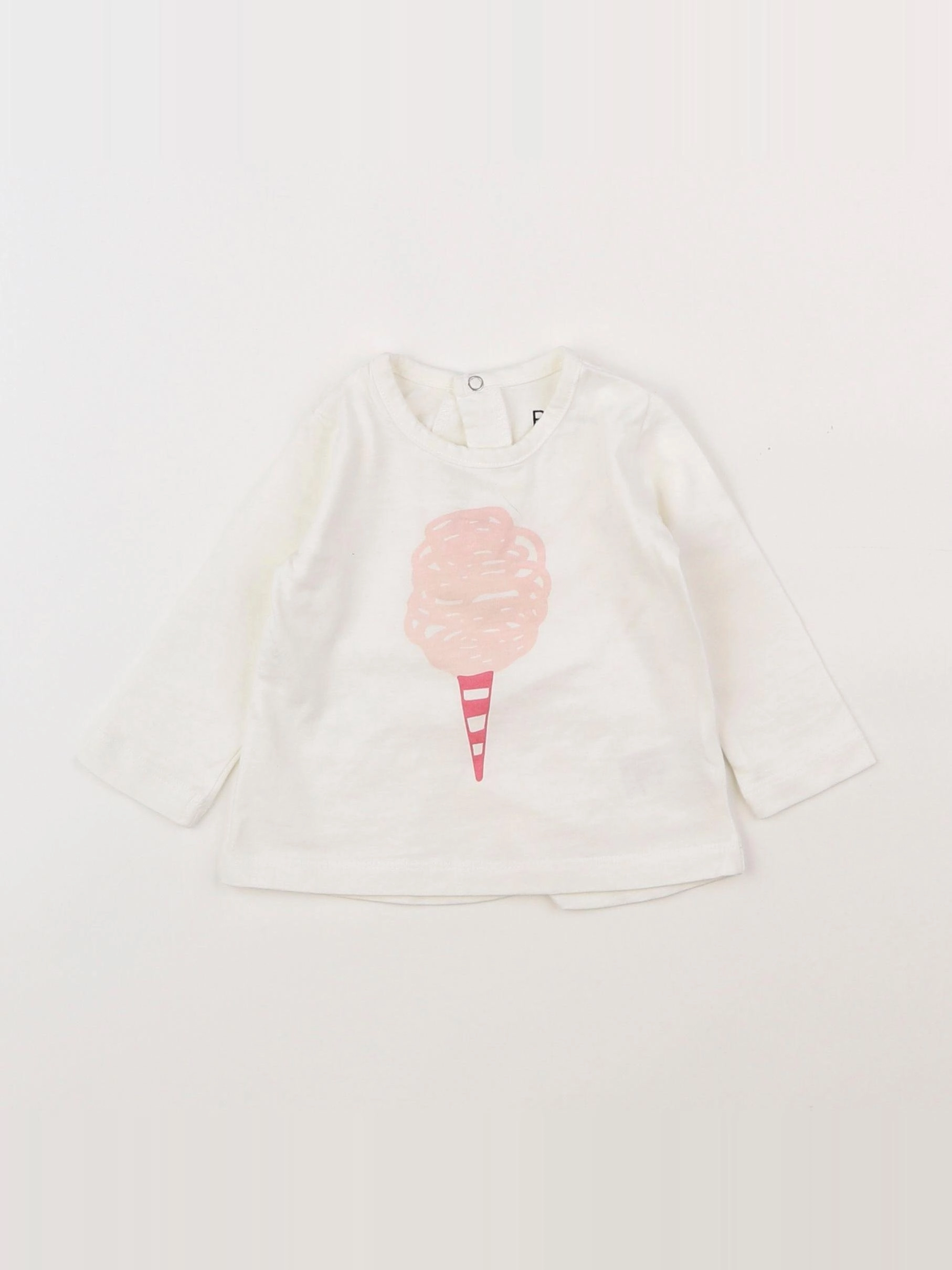 La Redoute - tee-shirt rose - 3 mois