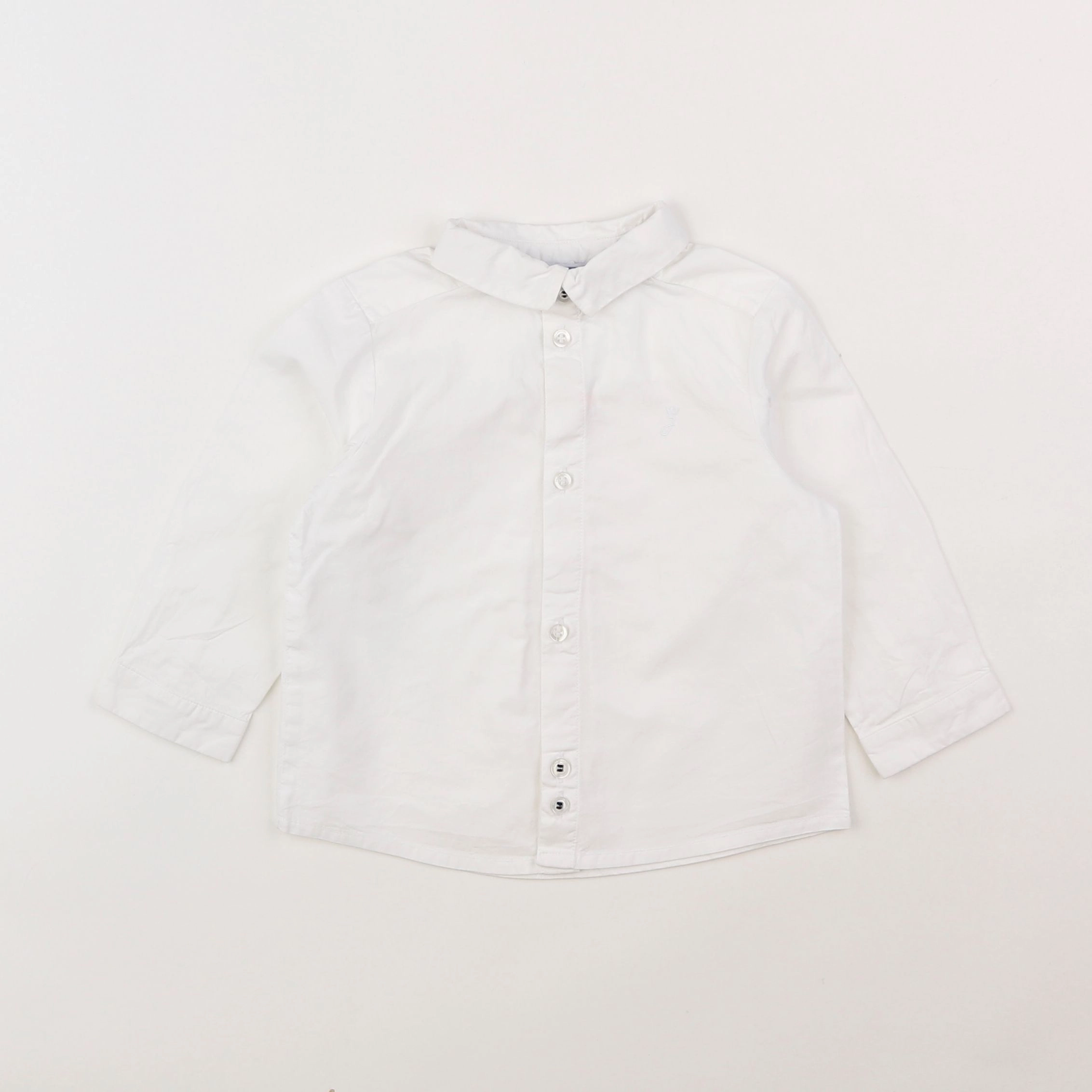 Jacadi - chemise blanc - 18 mois