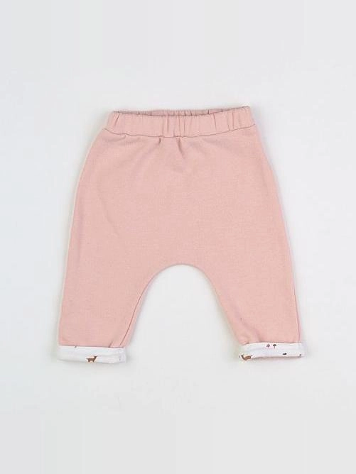 Vertbaudet - sarouel rose - 1 mois
