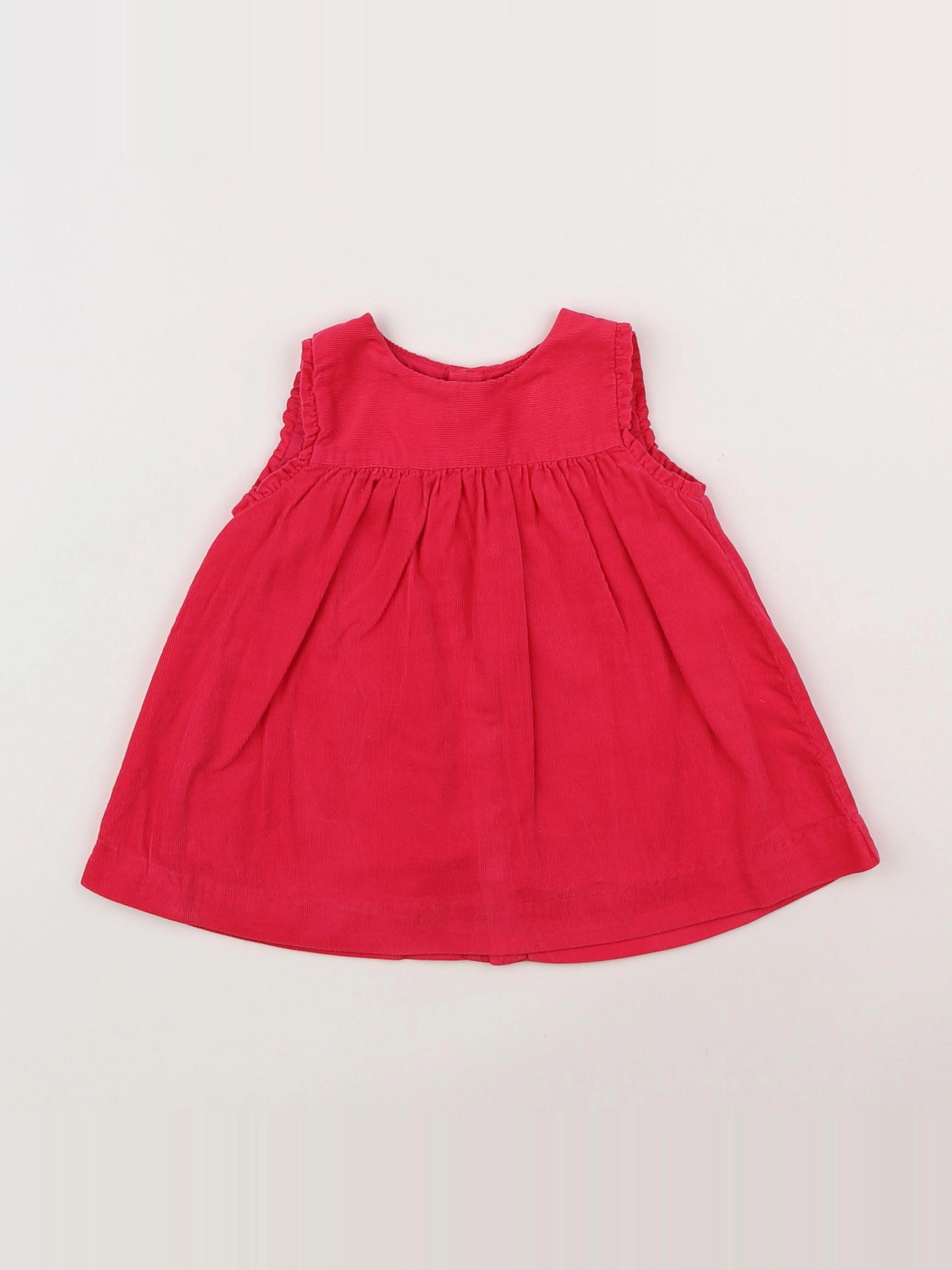 Jacadi - robe rose - 6 mois