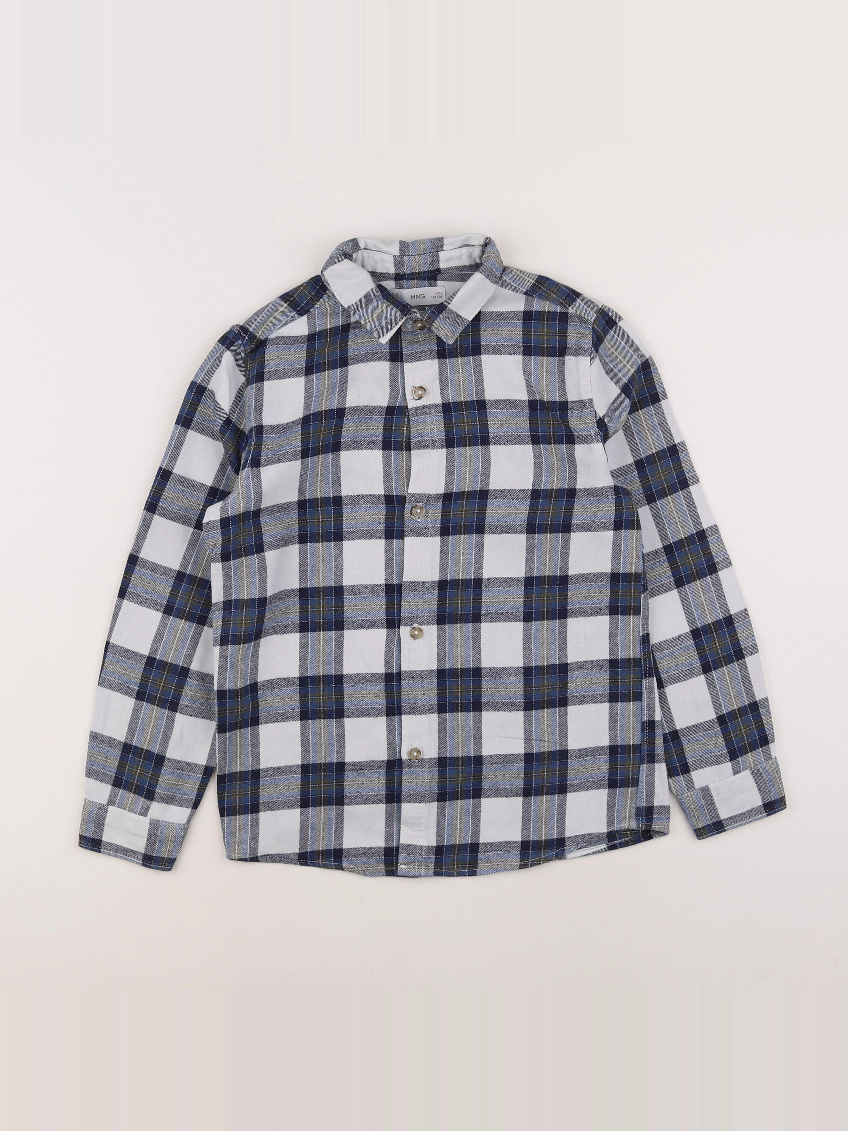 Mango - chemise gris - 8 ans
