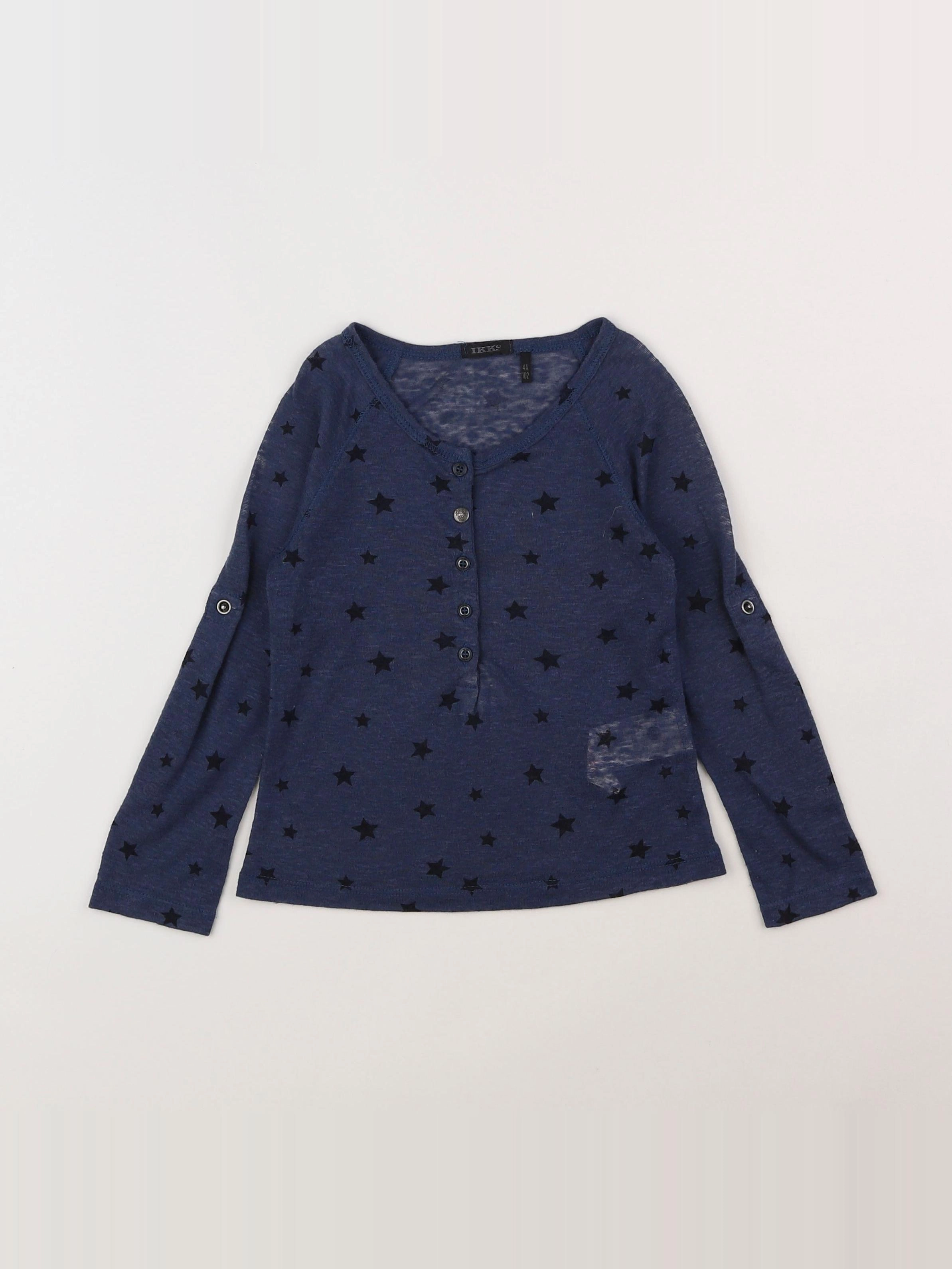IKKS - tee-shirt gris - 4 ans