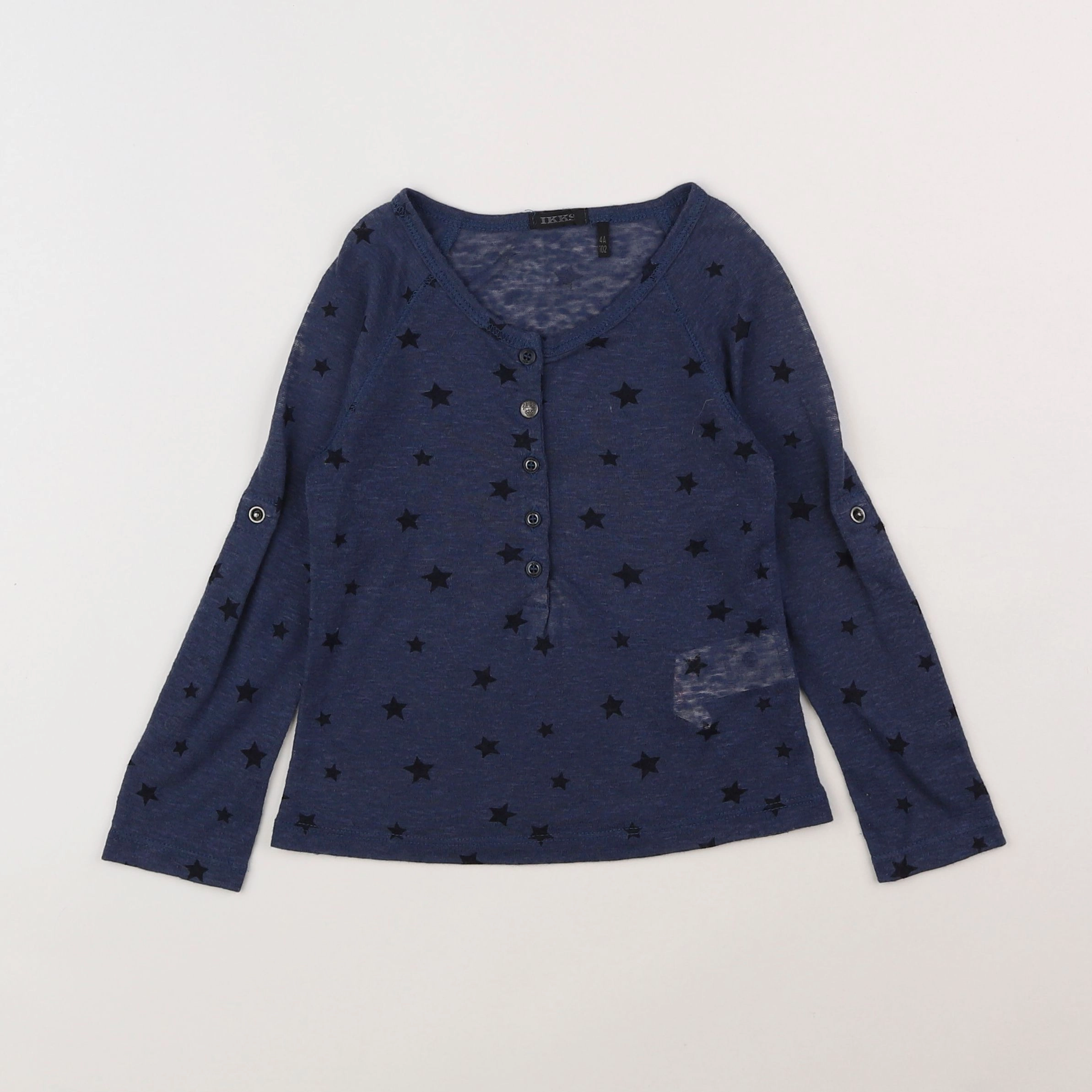IKKS - tee-shirt gris - 4 ans
