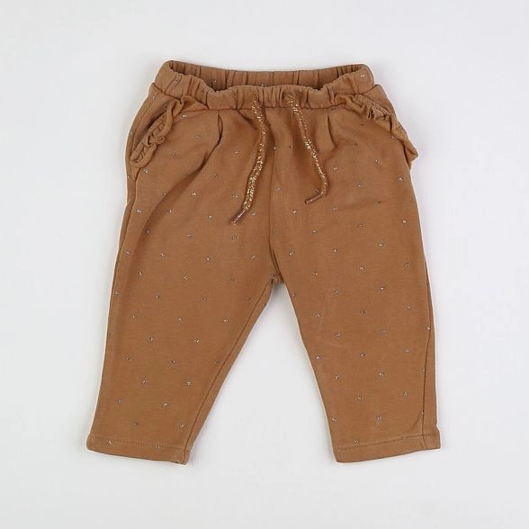 Vertbaudet - jogging marron - 12 mois