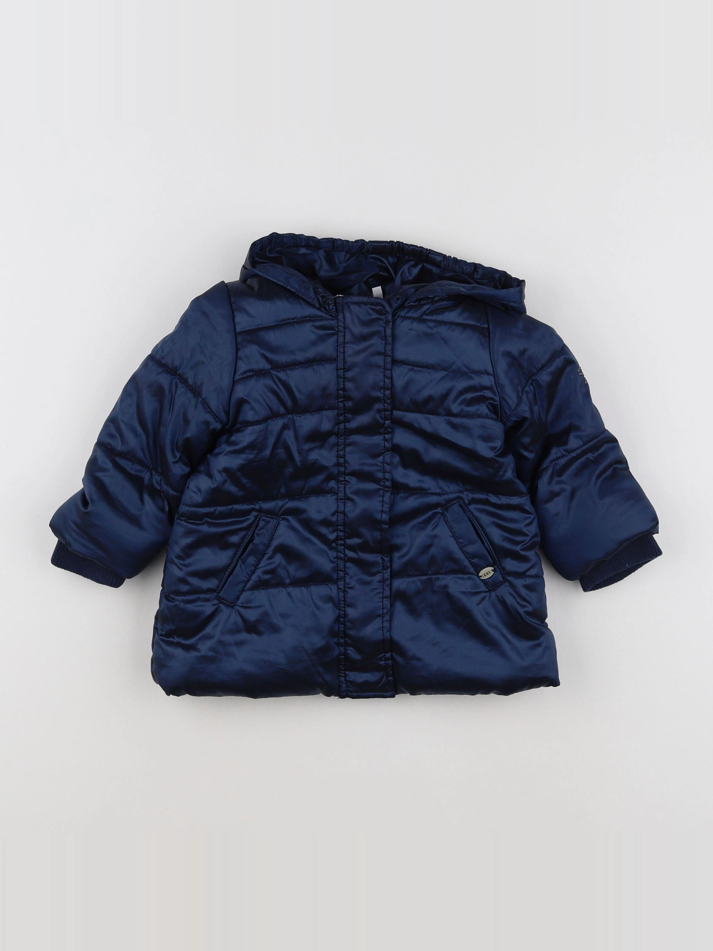 IKKS - doudoune bleu - 12 mois