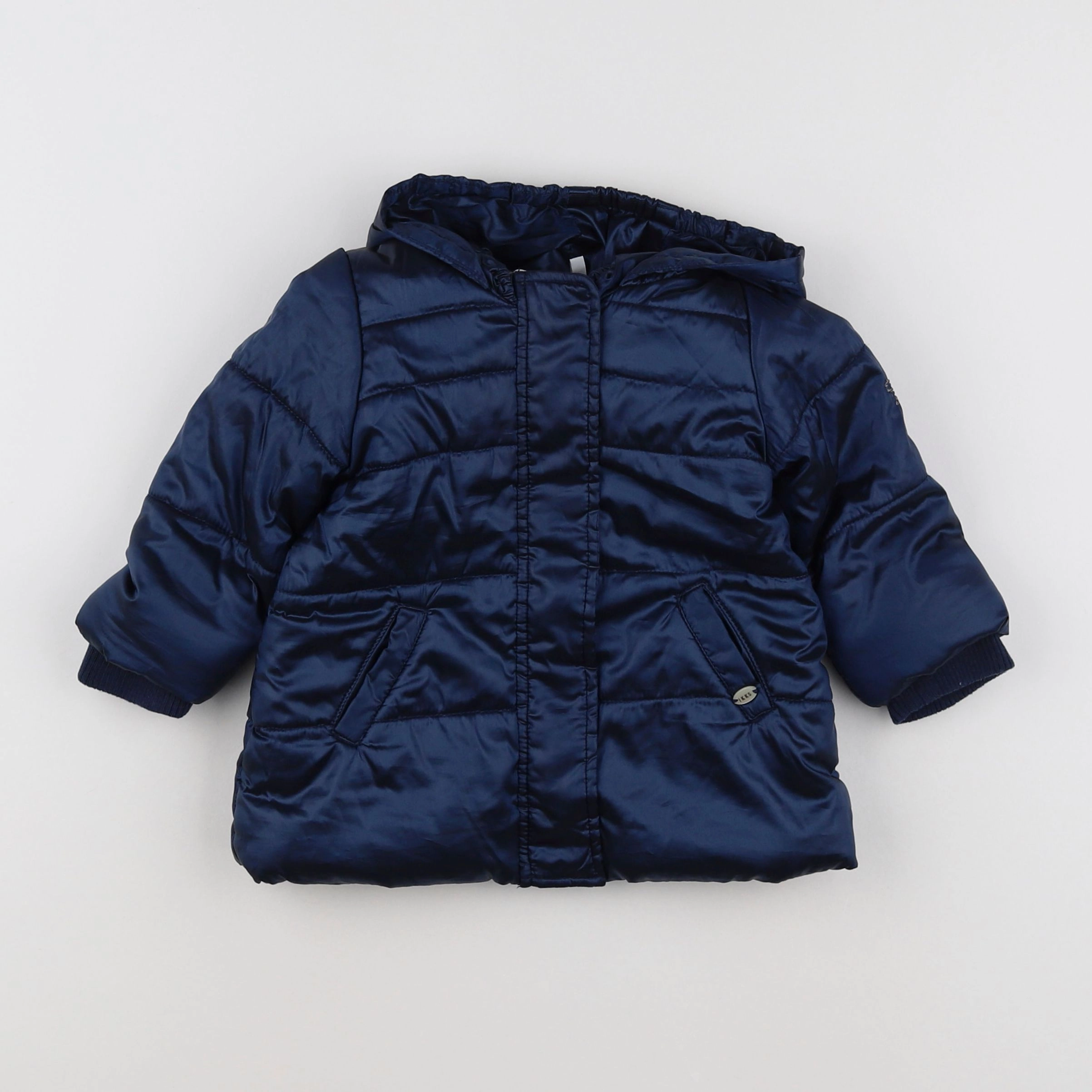 IKKS - doudoune bleu - 12 mois