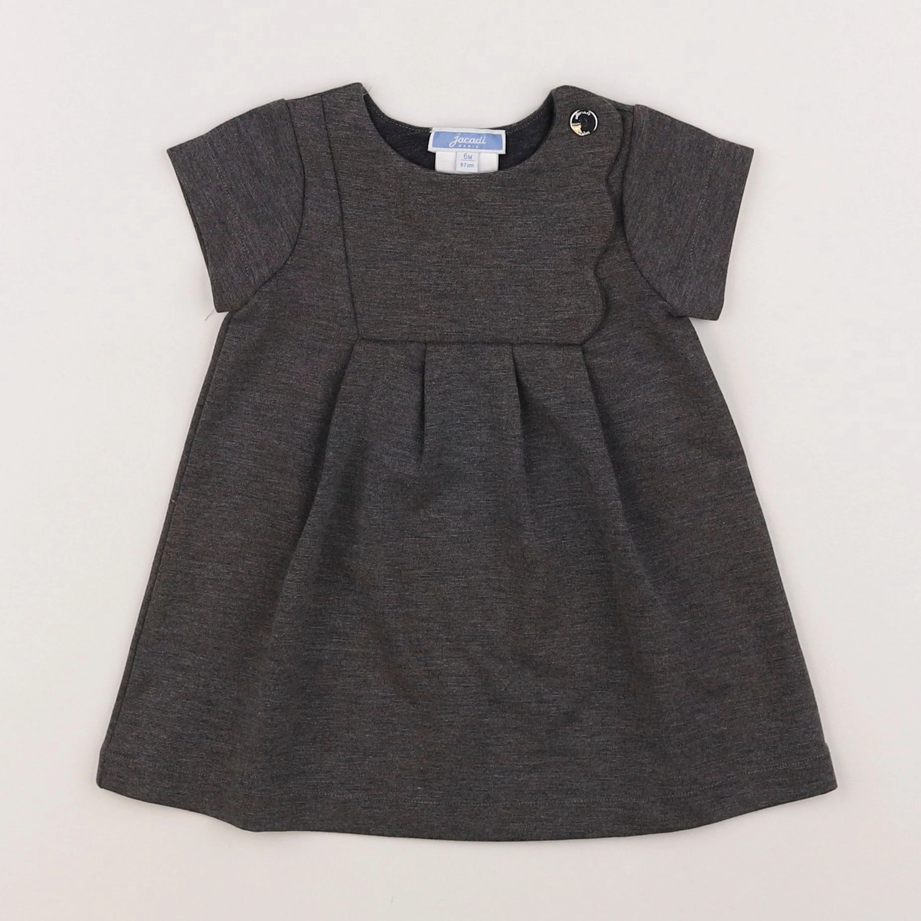Jacadi - robe gris - 6 mois