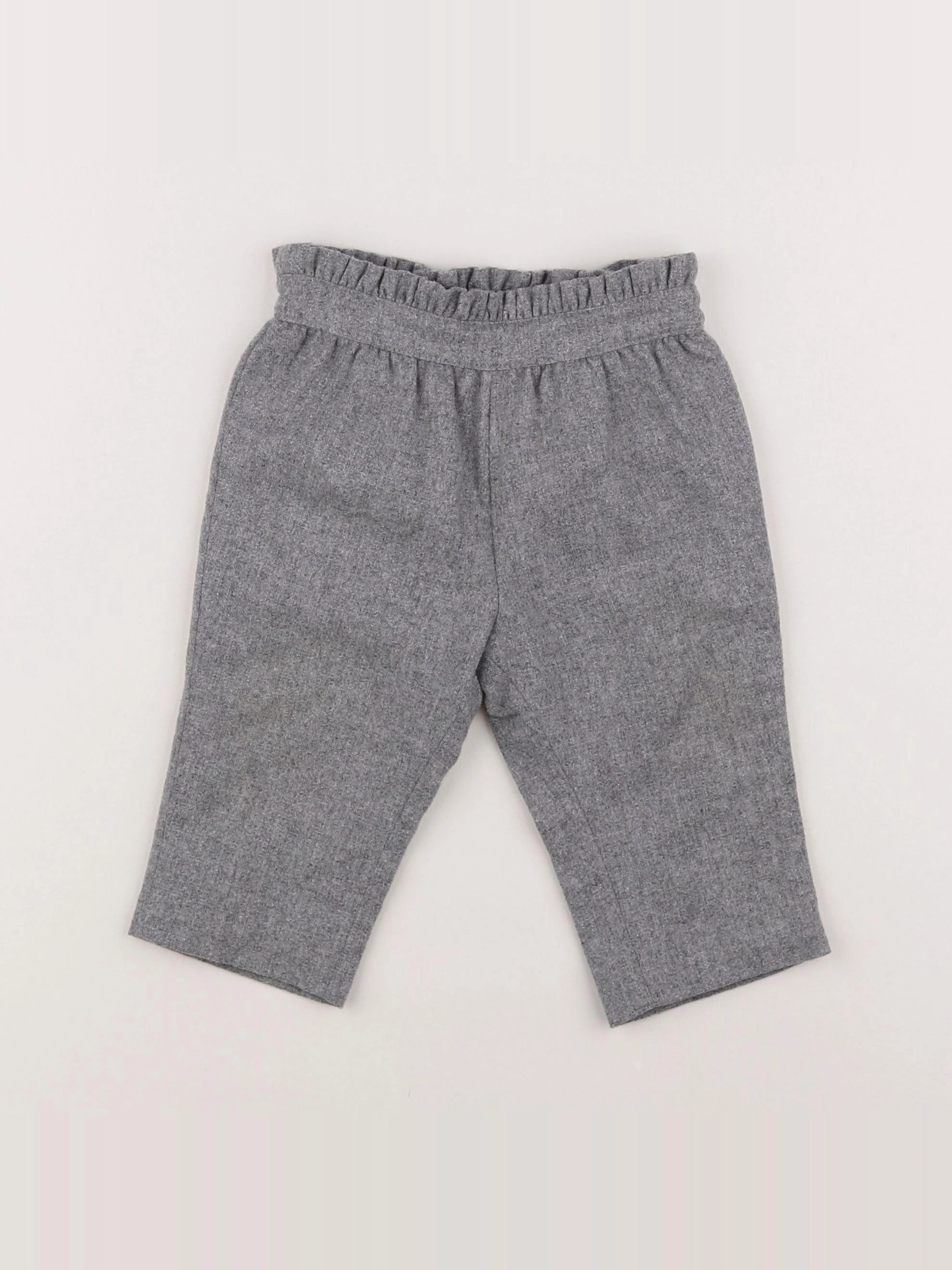 Jacadi - pantalon gris - 12 mois