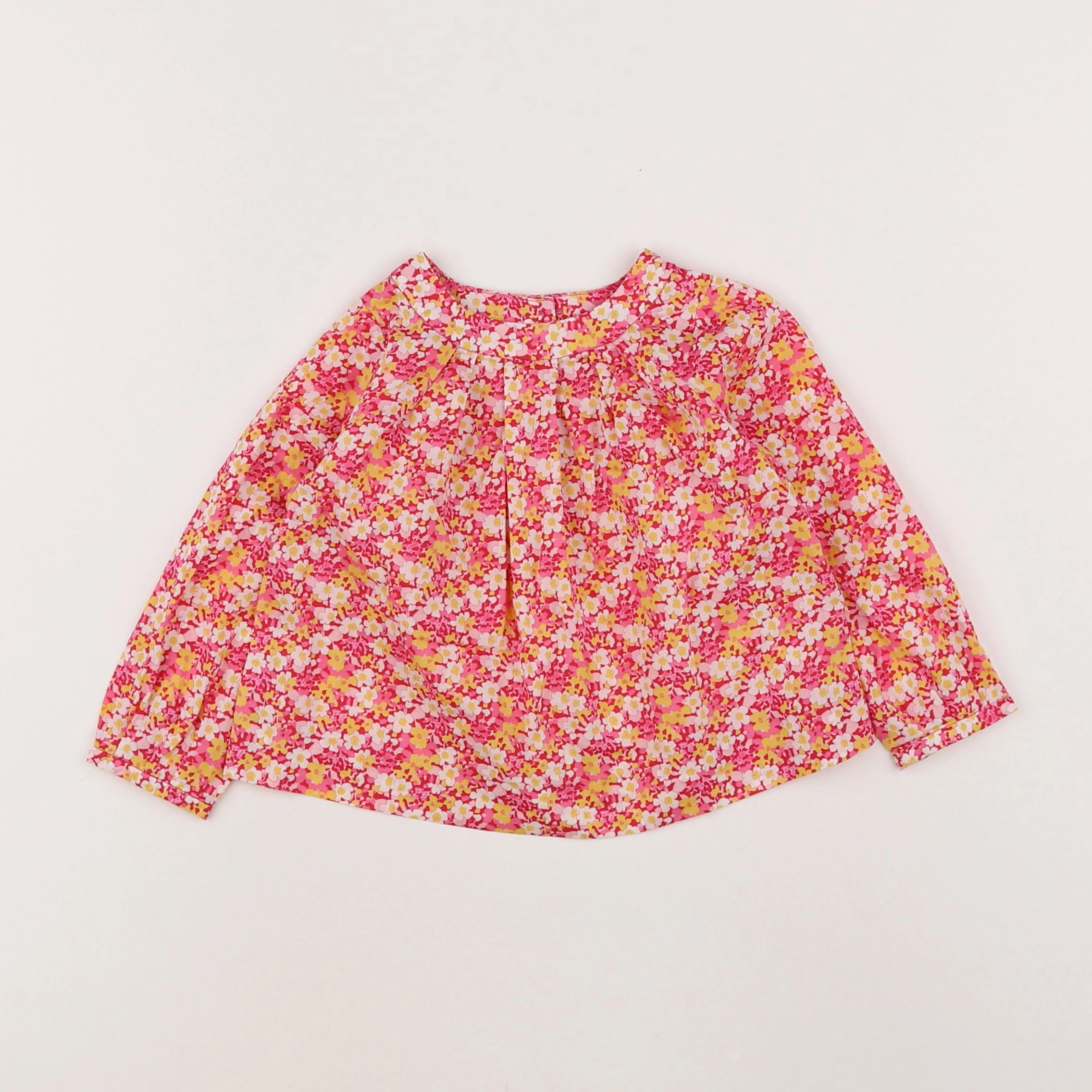 Jacadi - blouse liberty multicolore - 12 mois