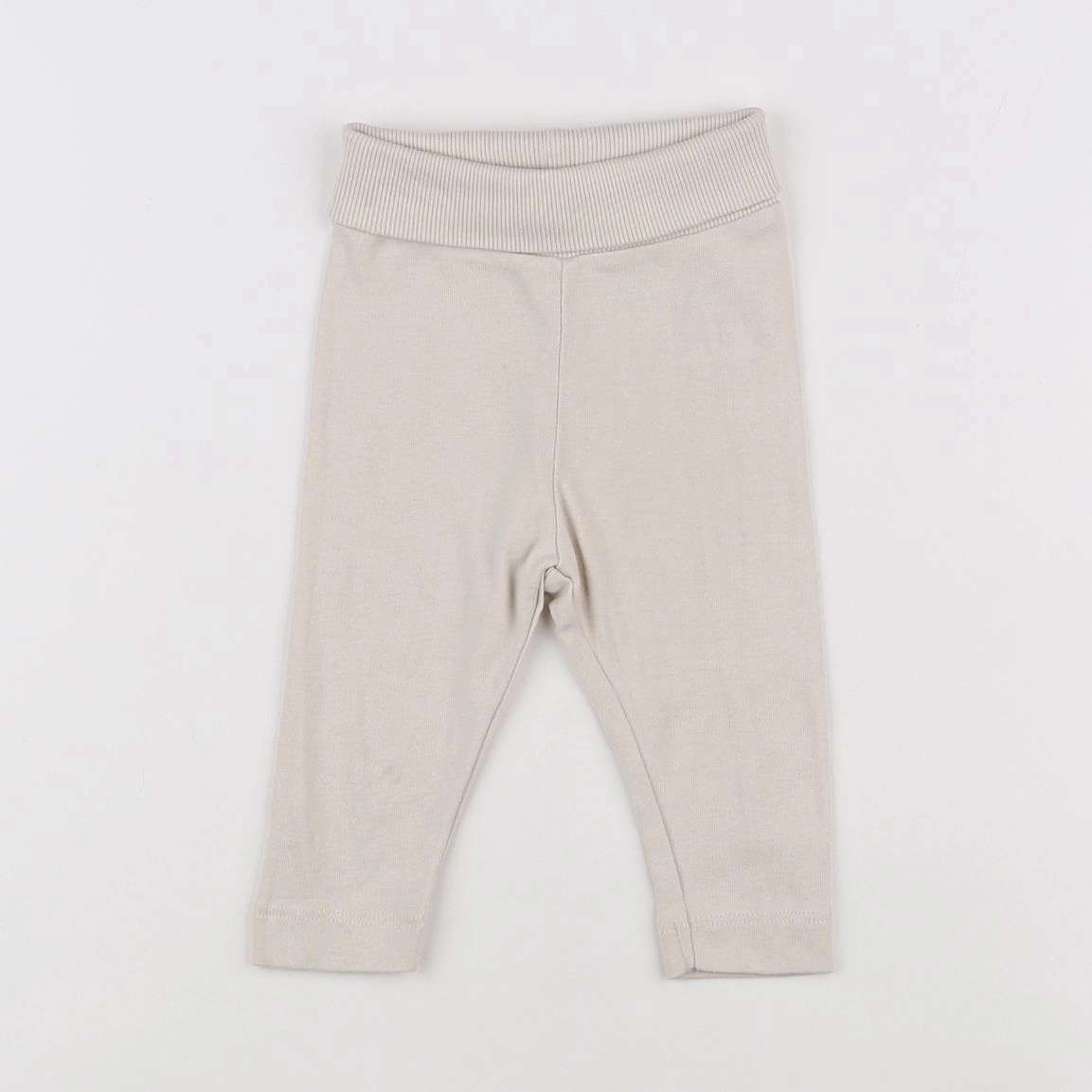 H&M - legging beige - 3 mois