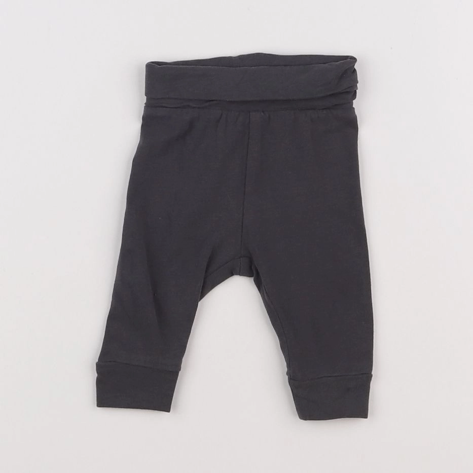 Vertbaudet - legging gris - 1 mois
