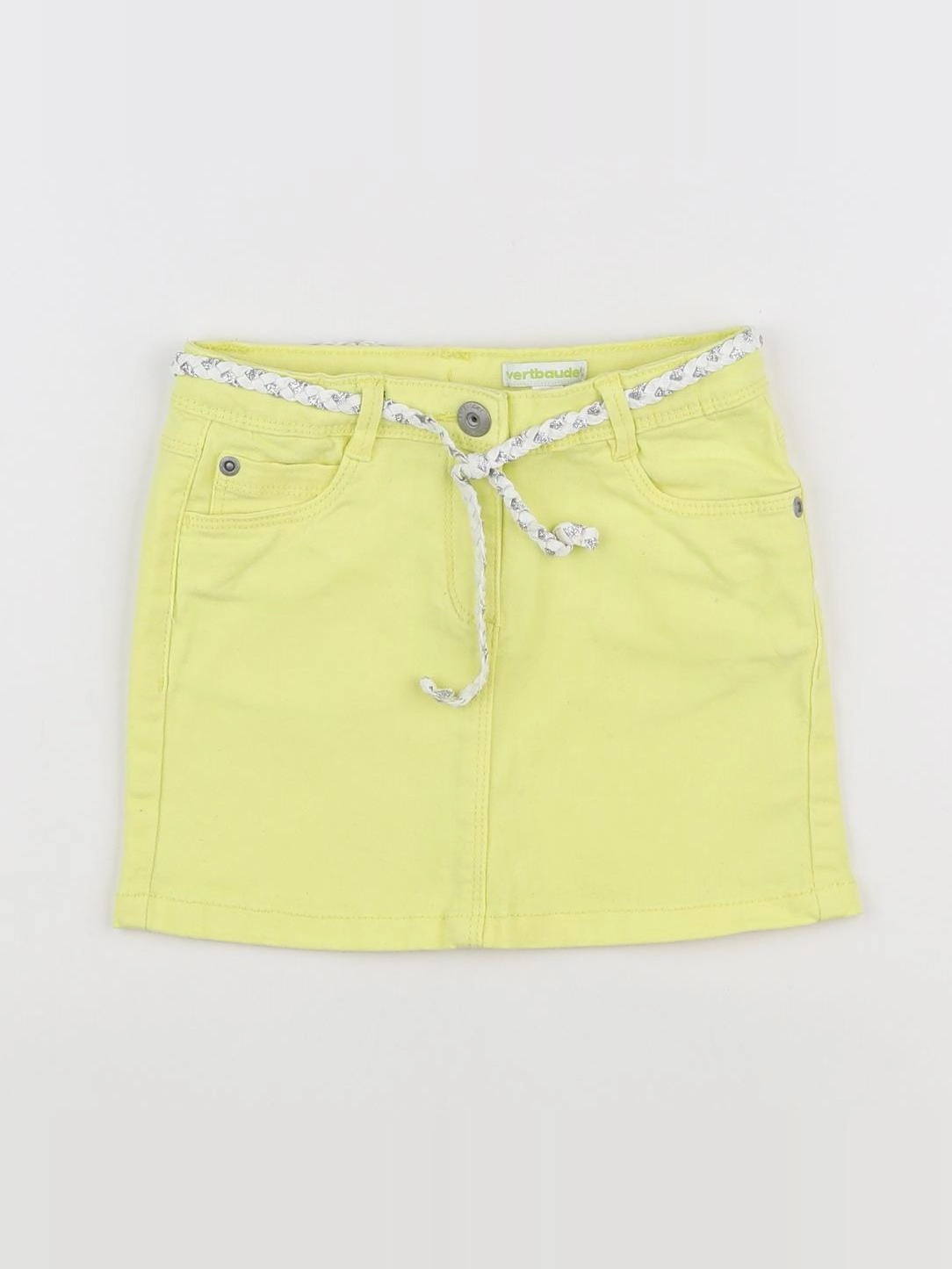 Vertbaudet - jupe jaune - 5 ans