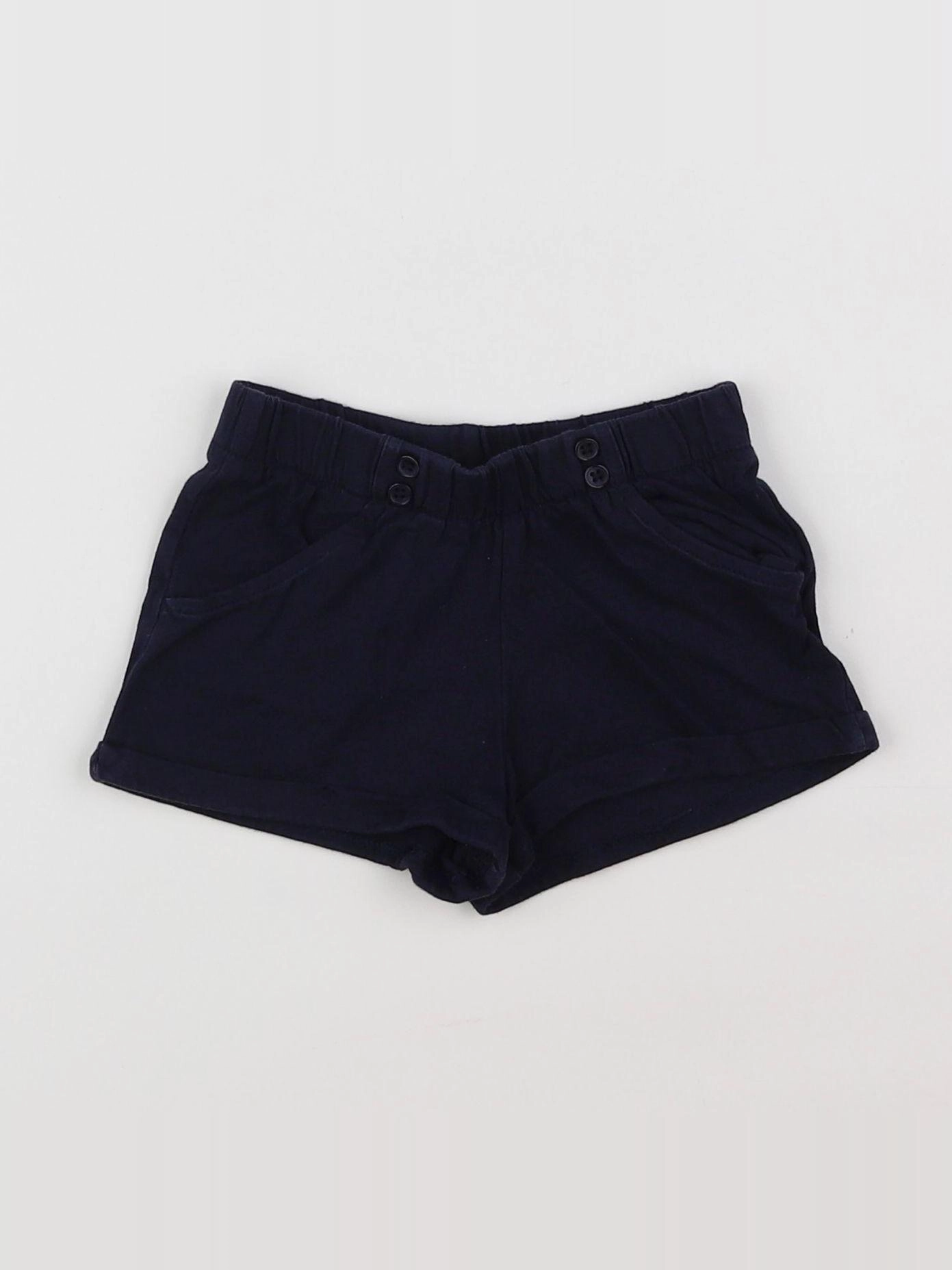 Boutchou - short bleu - 12 mois